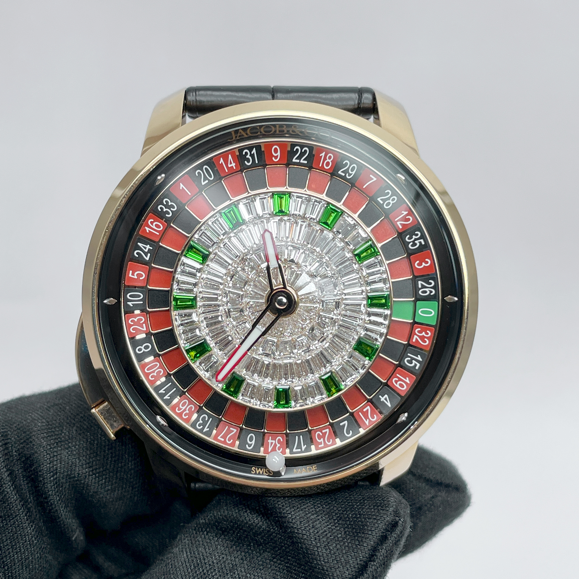 Casino Tourbillon Rose Gold Diamond Roulette Dial 44mm Product Image 1