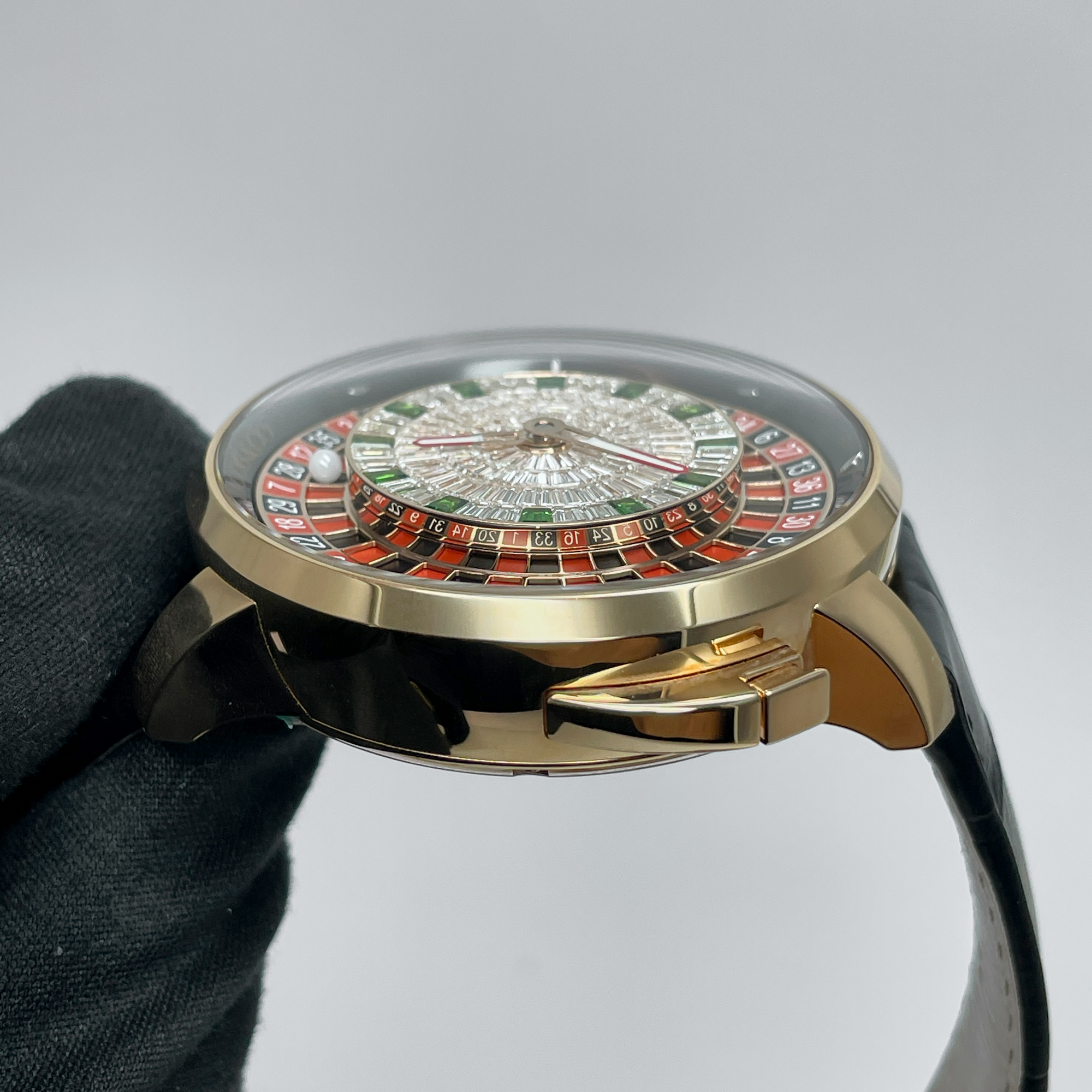 Casino Tourbillon Rose Gold Diamond Roulette Dial 44mm Product Image 5