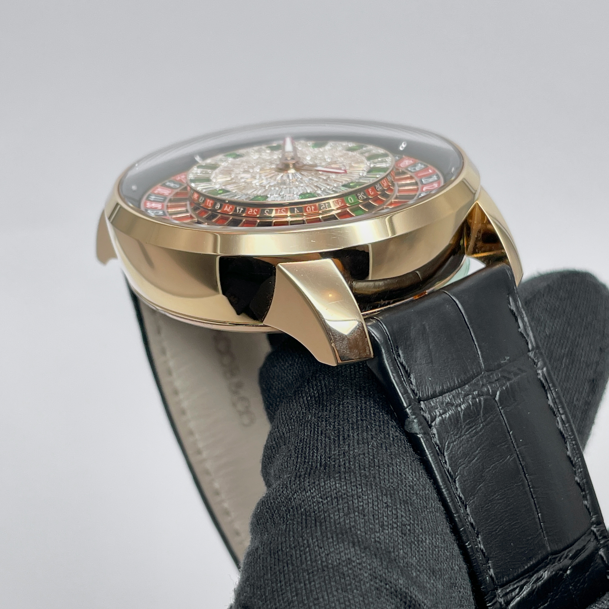 Casino Tourbillon Rose Gold Diamond Roulette Dial 44mm Product Image 8
