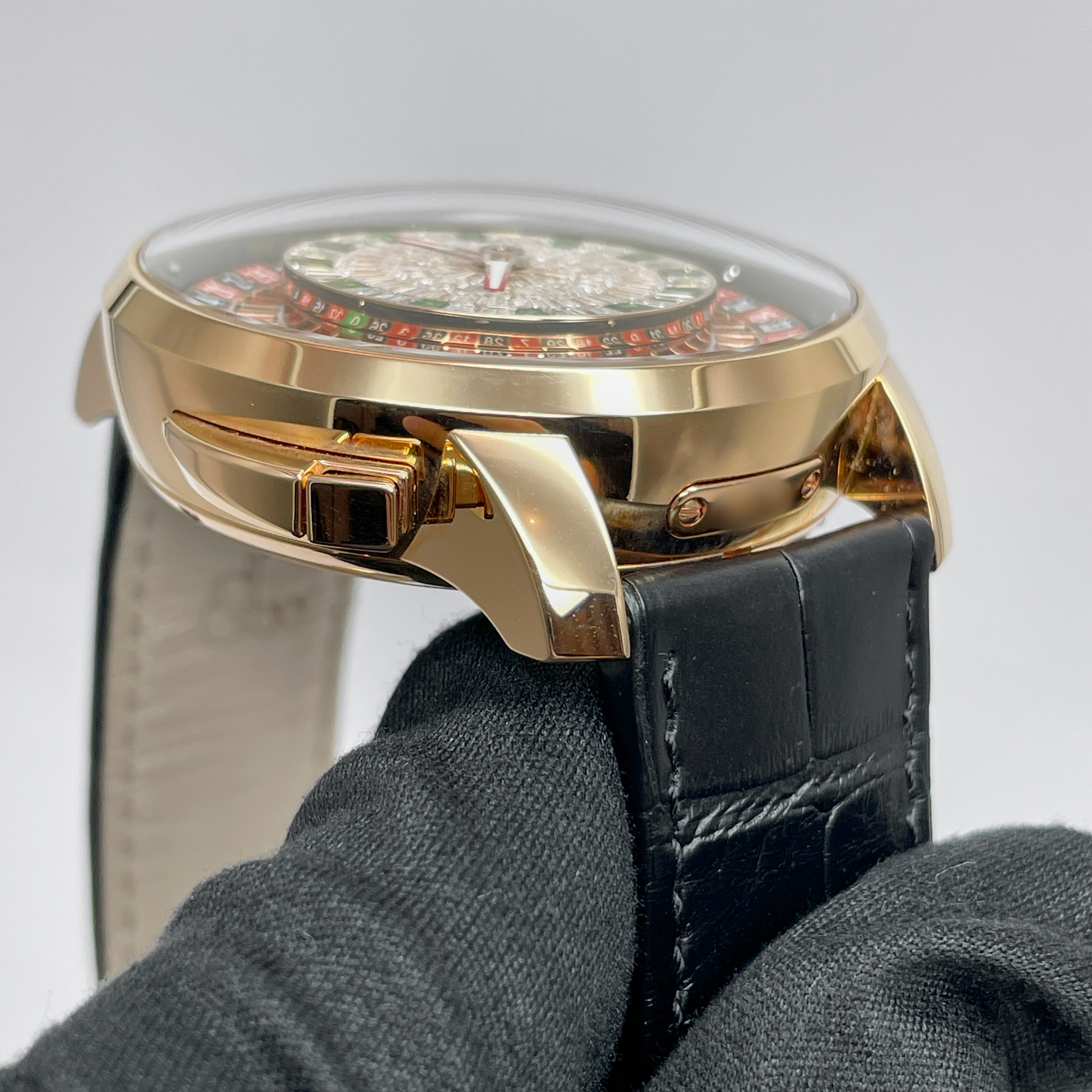 Casino Tourbillon Rose Gold Diamond Roulette Dial 44mm Product Image 10