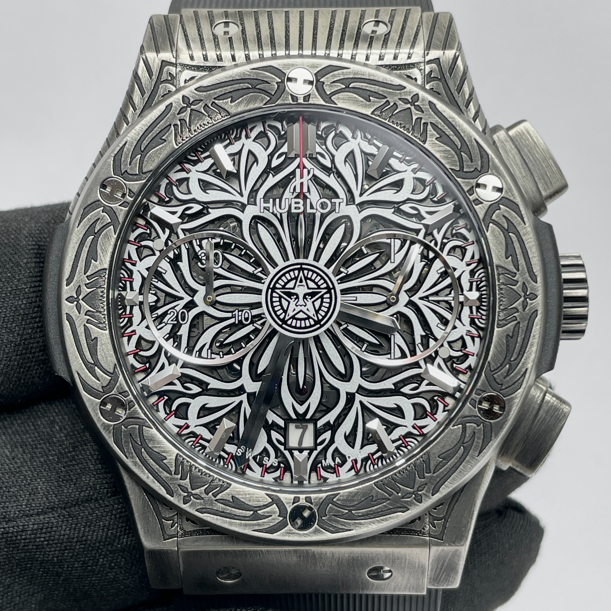 Classic Fusion "Shepard Fairey" Titanium Silver Dial 45mm Product Image 1