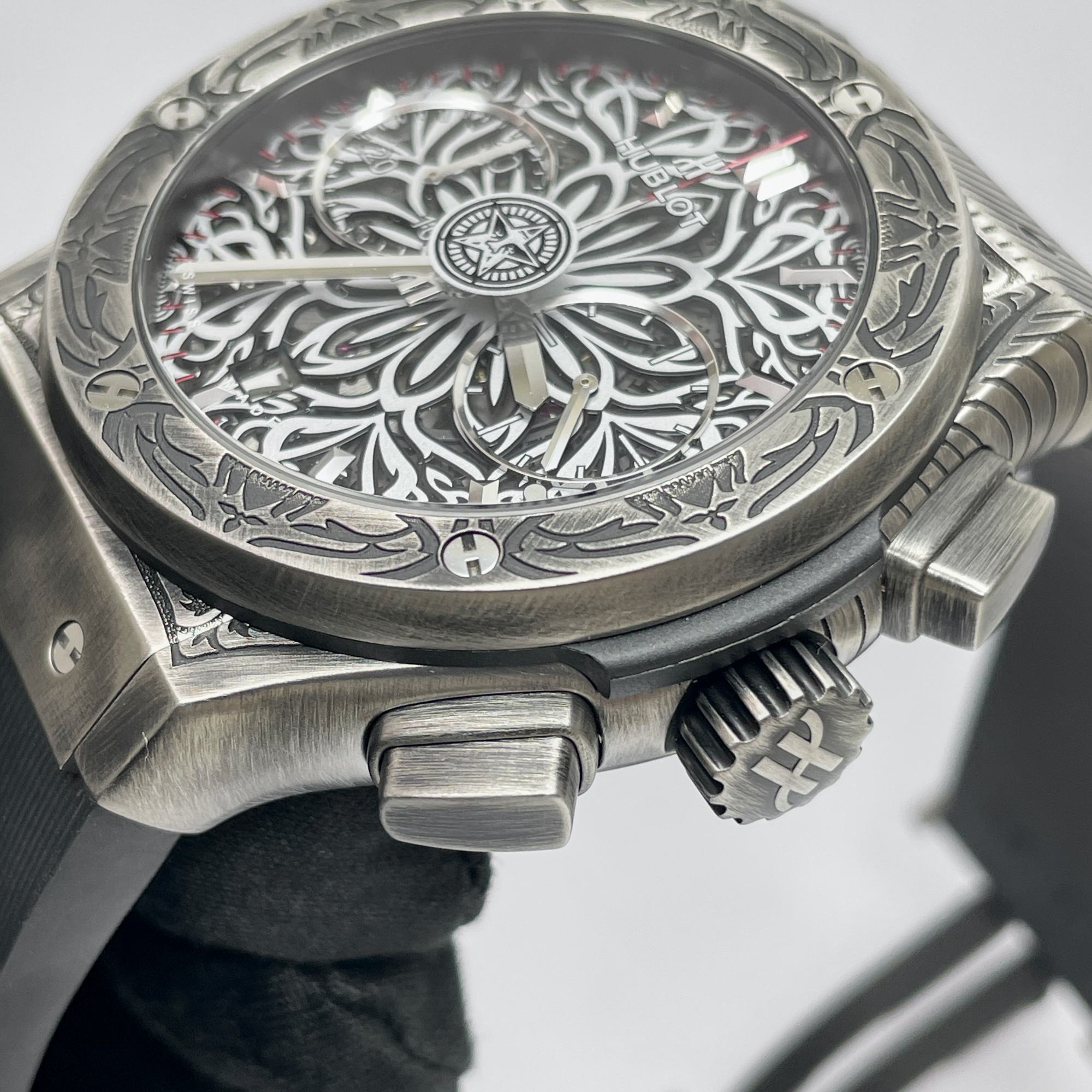 Classic Fusion "Shepard Fairey" Titanium Silver Dial 45mm Product Image 2