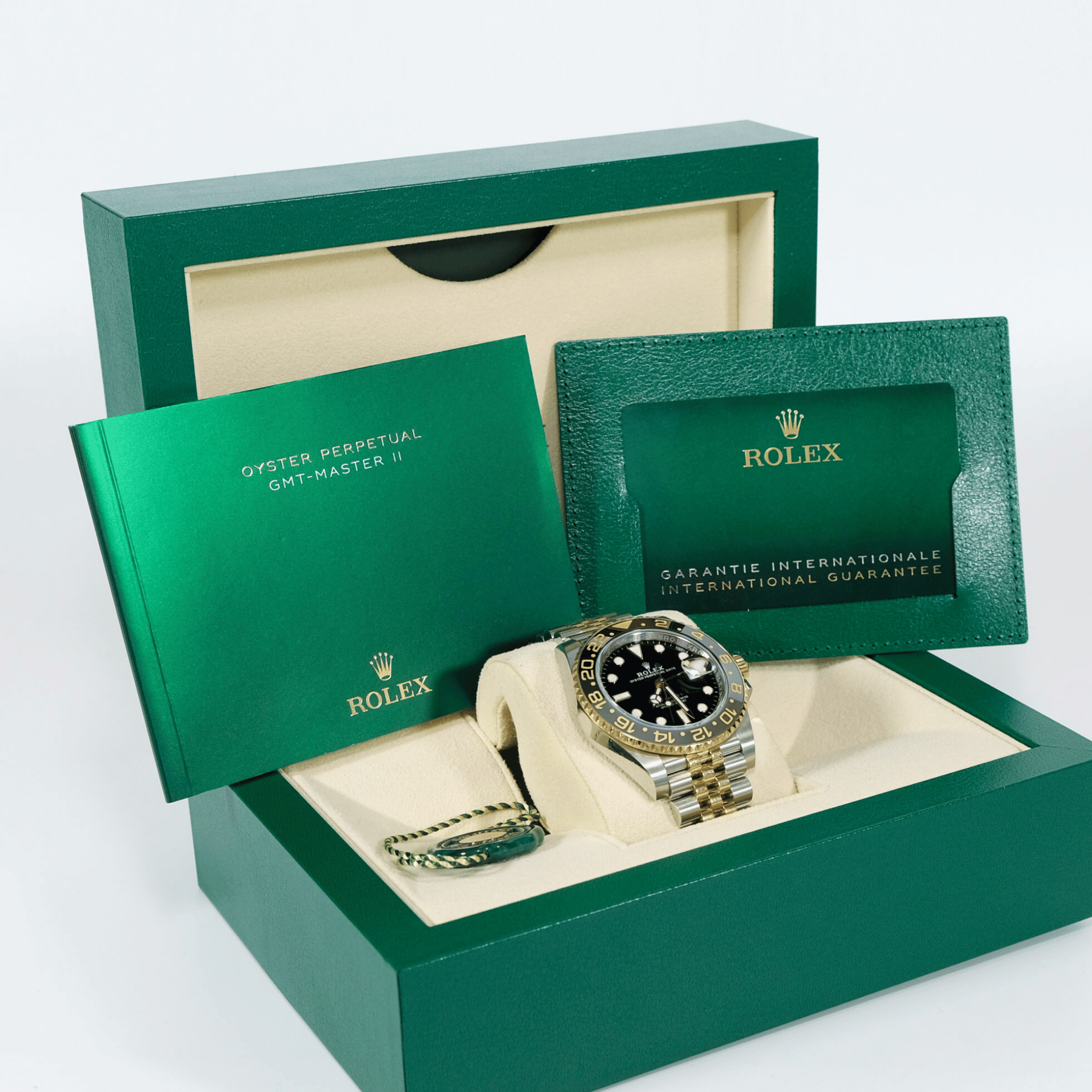 GMT-Master II Yellow Gold & Steel Jubilee Black Dial 40mm Product Image 11