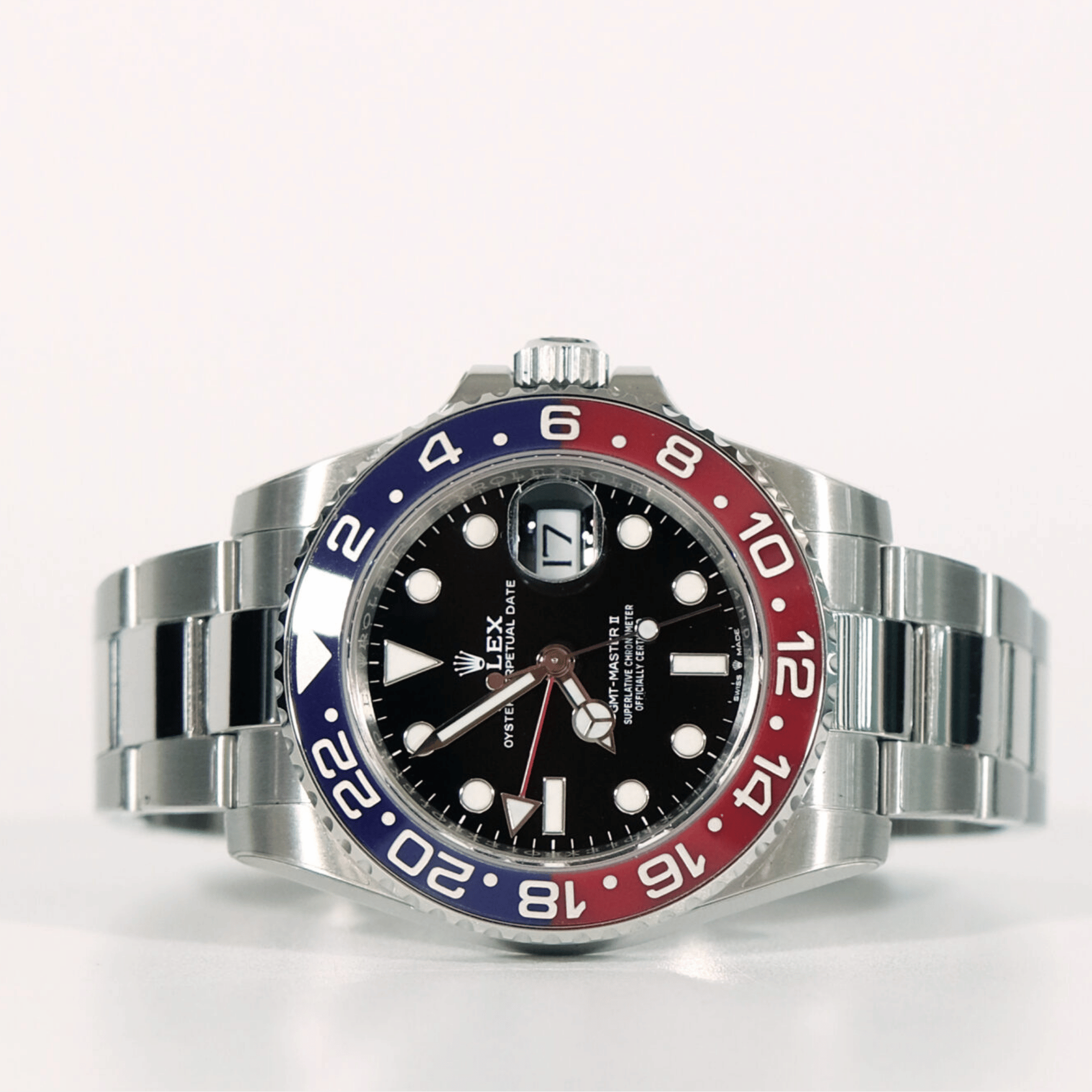 GMT-Master II Steel Black Dial "Pepsi" 40mm Product Image 1