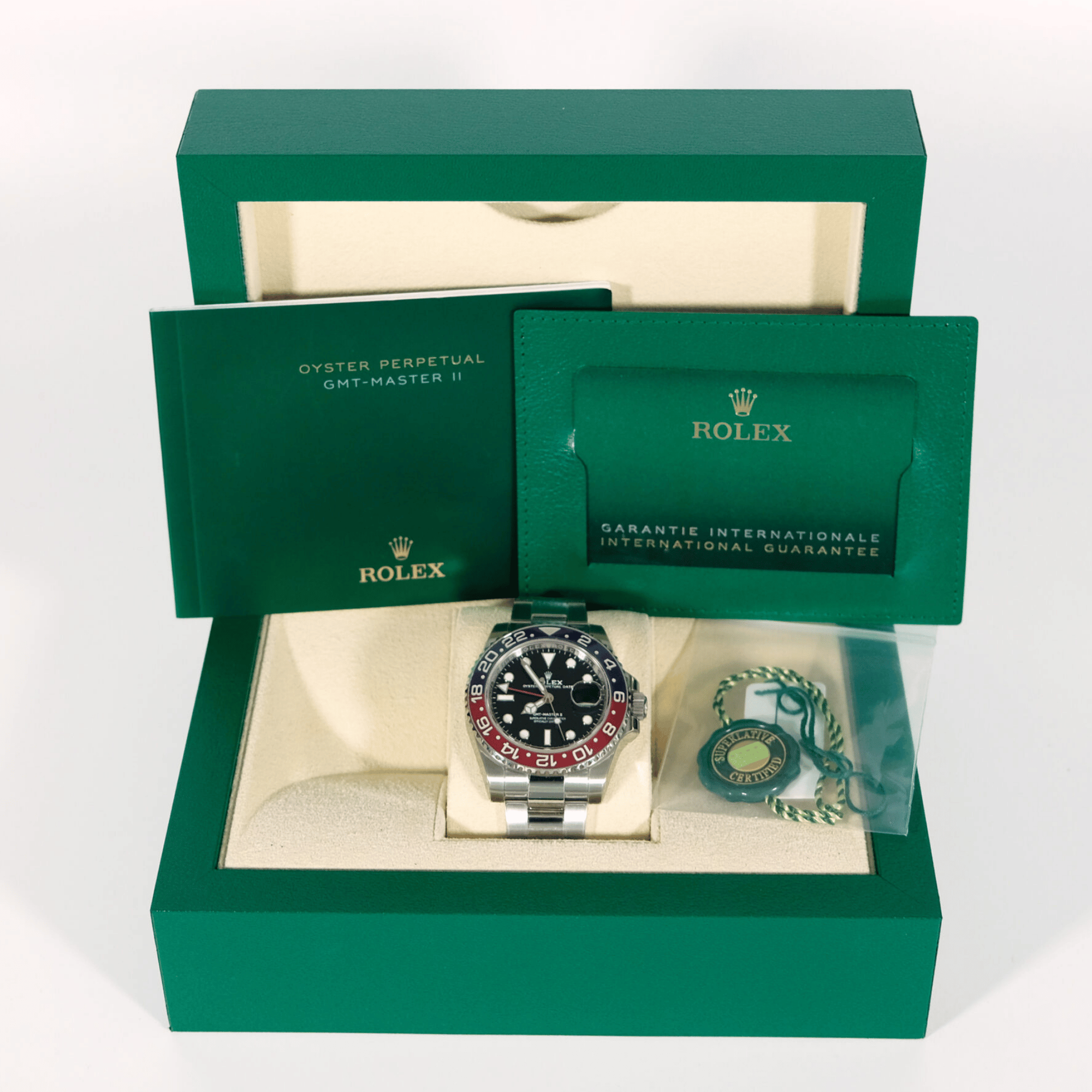 GMT-Master II Steel Black Dial "Pepsi" 40mm Product Image 11