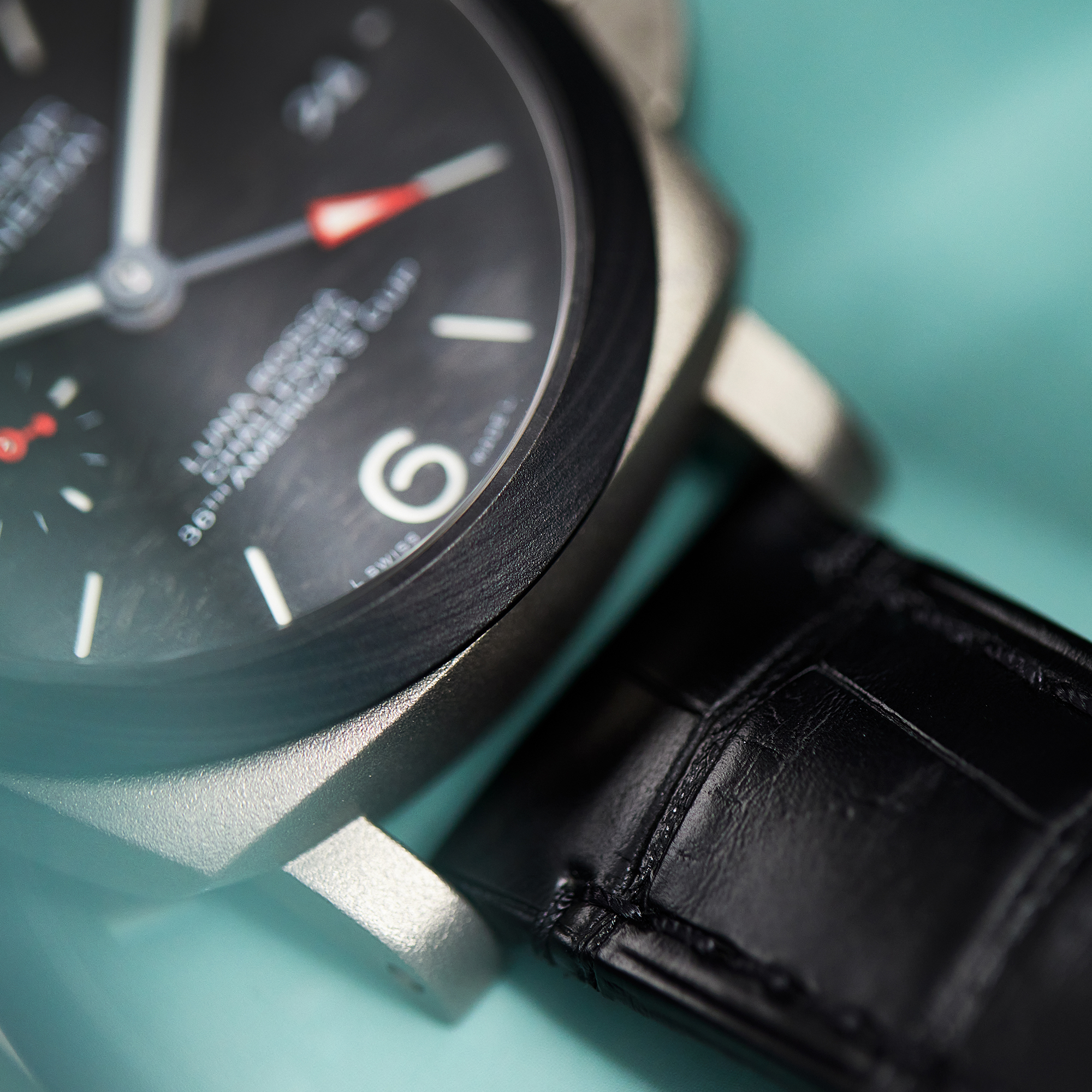 Luminor 1950 Luna Rossa GMT Titanium Carbotech Black Dial 42mm Product Image