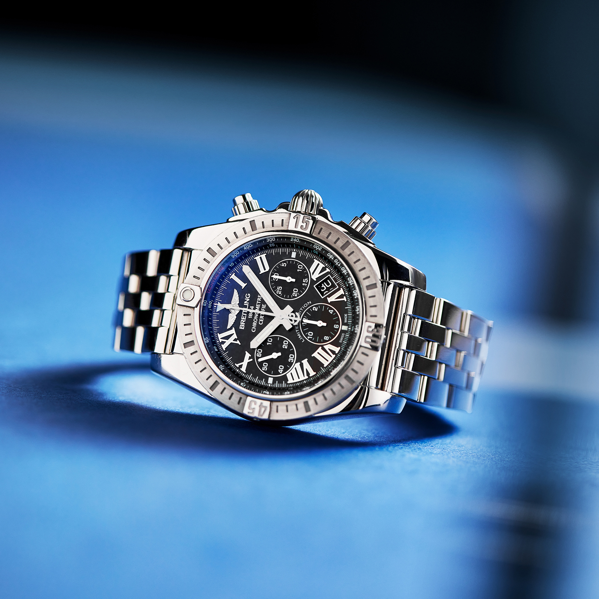 Chronomat Steel Black Dial 44mm Product Image 14