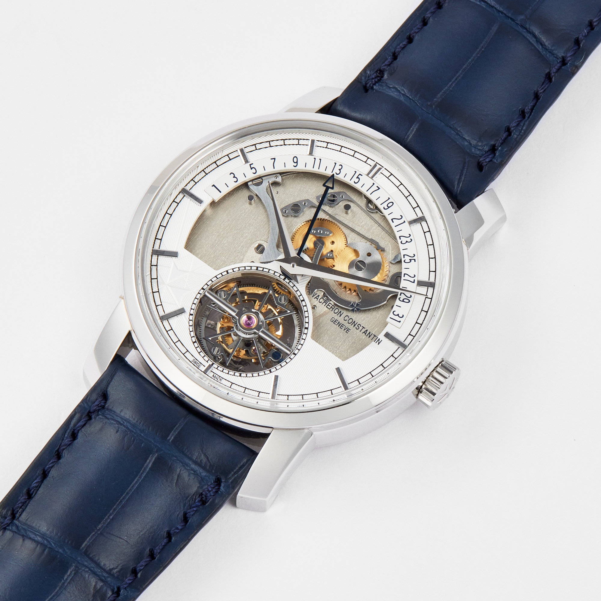 Traditionnelle Retrograde Date Platinum Openface 41mm Product Image 1