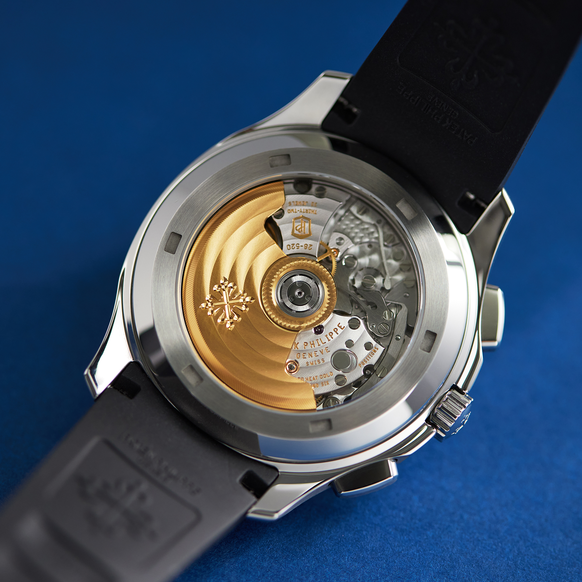 Aquanaut Chronograph Steel Black Dial 42mm Product Image
