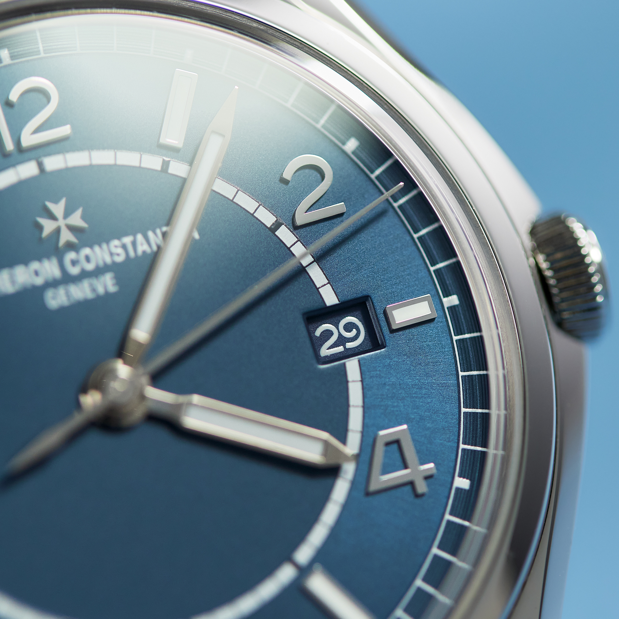 FiftySix Steel Blue Dial 40mm Product Image