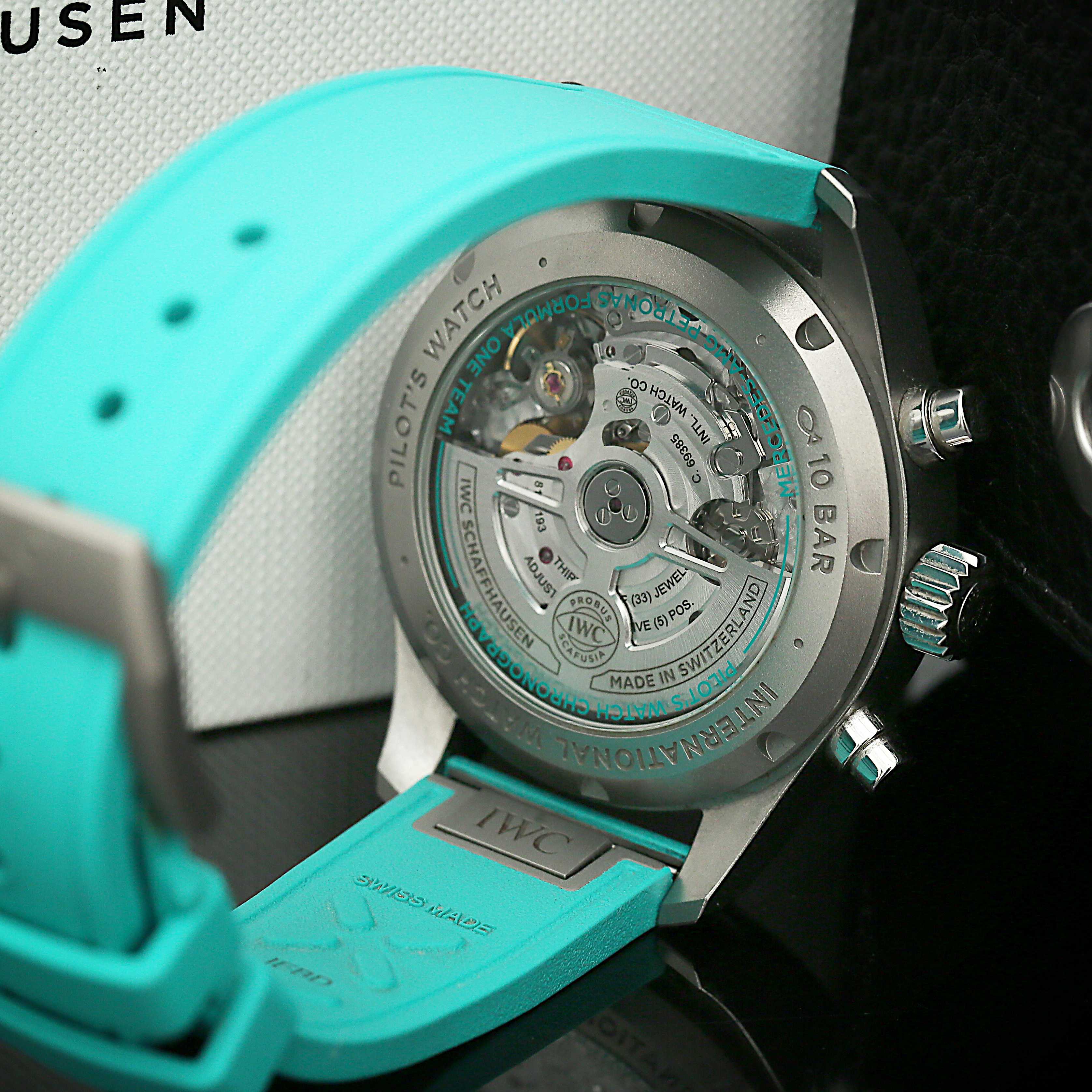 Pilot's Watch Mercedes-AMG Petronas Formula One Team Titanium Black Dial 41mm Product Image 5