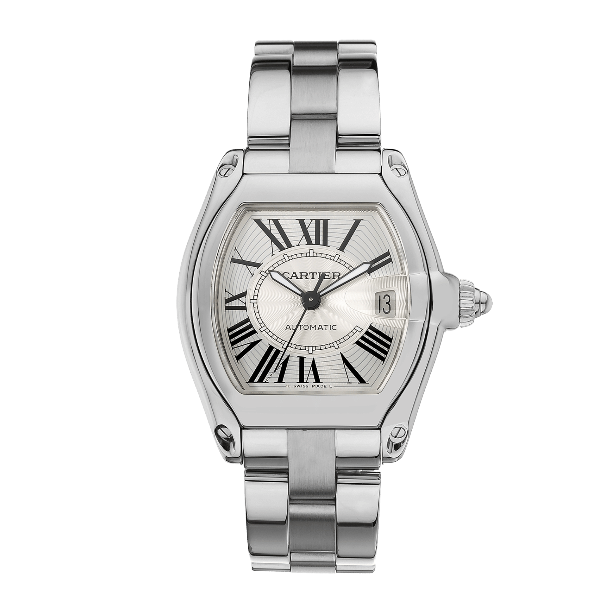 Roadster Steel Silver Dial 38mm Product Image