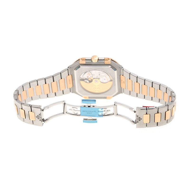 Cubitus Date Rose Gold & Steel Blue Dial 45mm Product Image 5