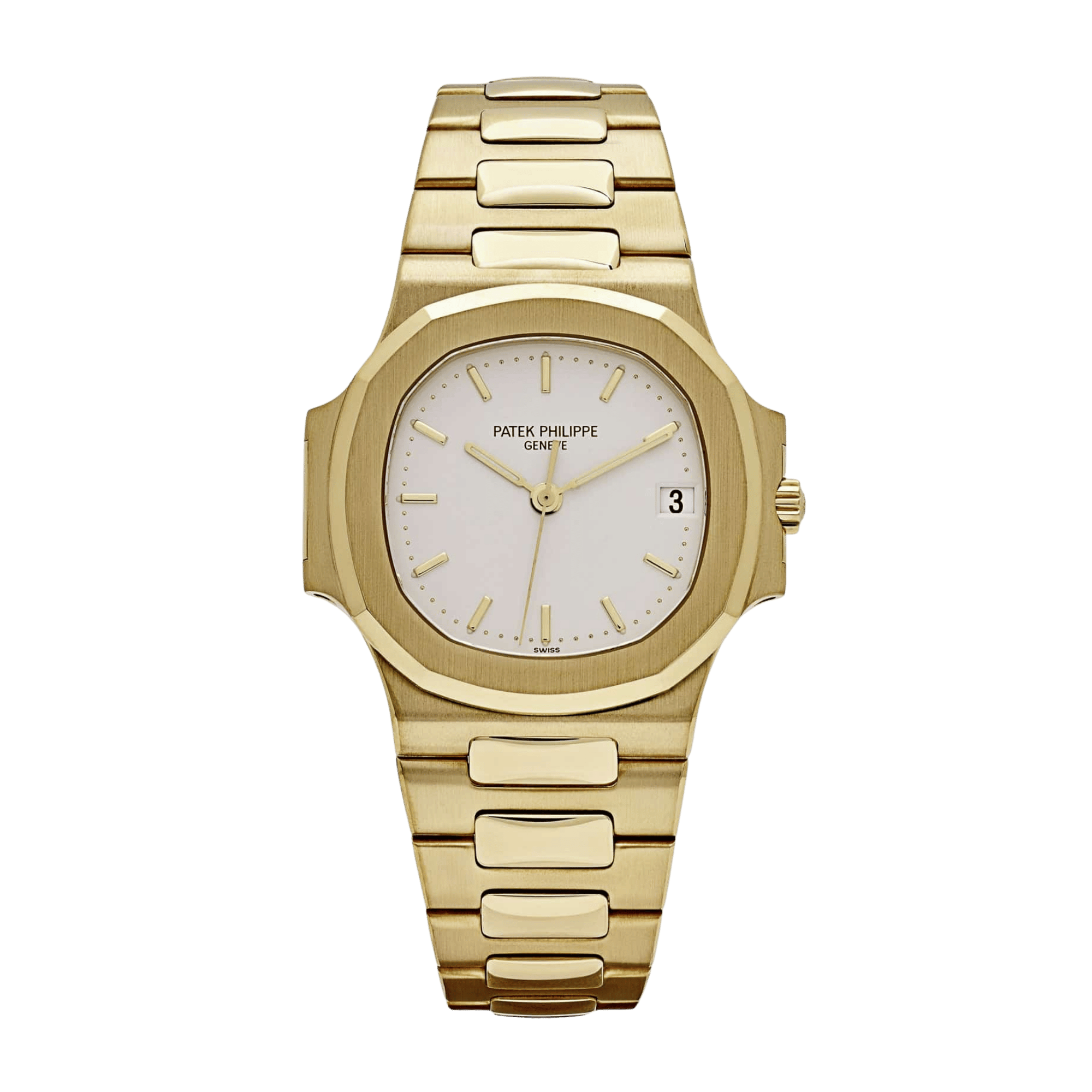 Nautilus Yellow Gold White Dial 38mm Product Image