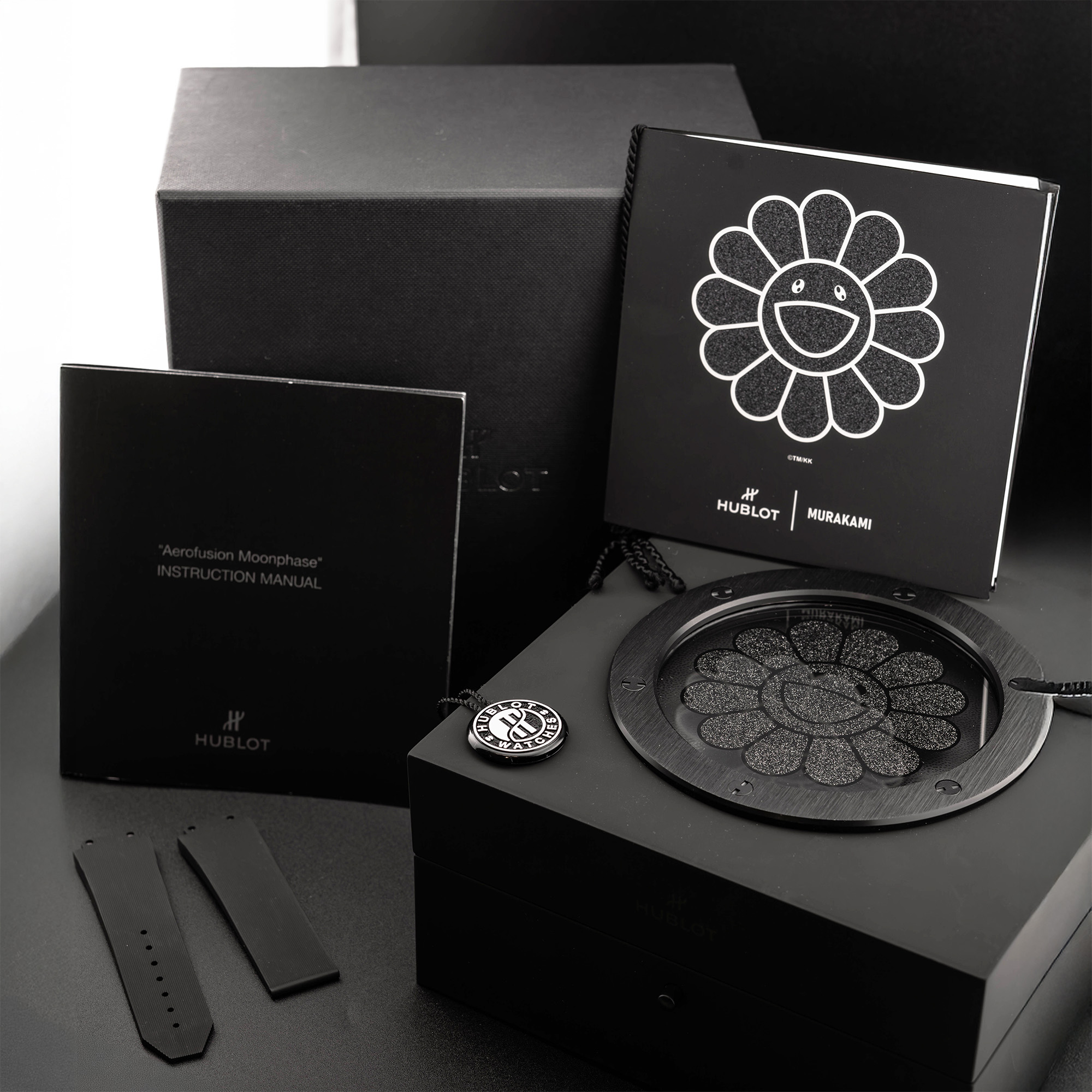 Classic Fusion "Takashi Murakami All Black" Ceramic Black Dial 45mm Product Image 11