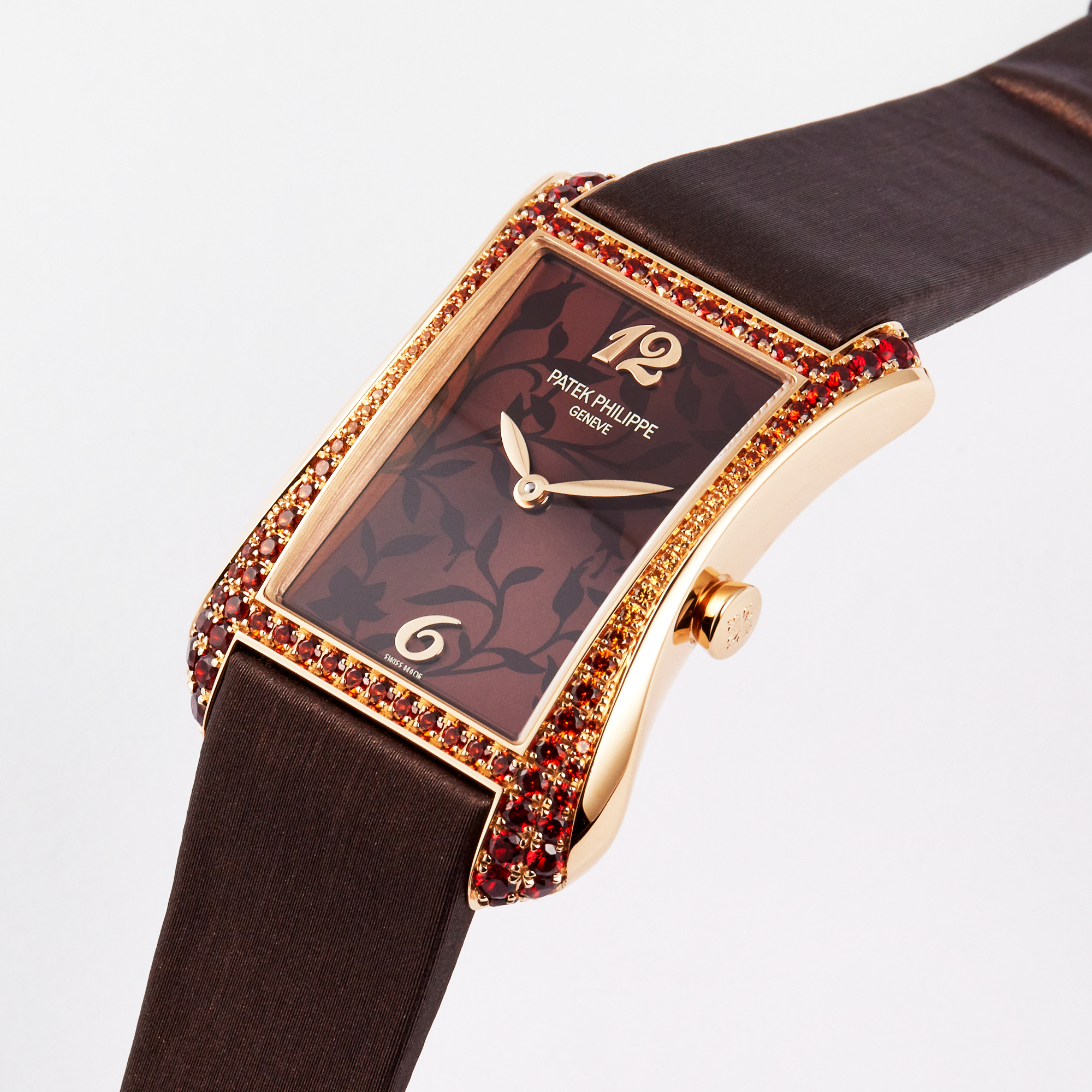 Gondolo Spessartites Rose Gold Brown Dial 28mm Product Image 1