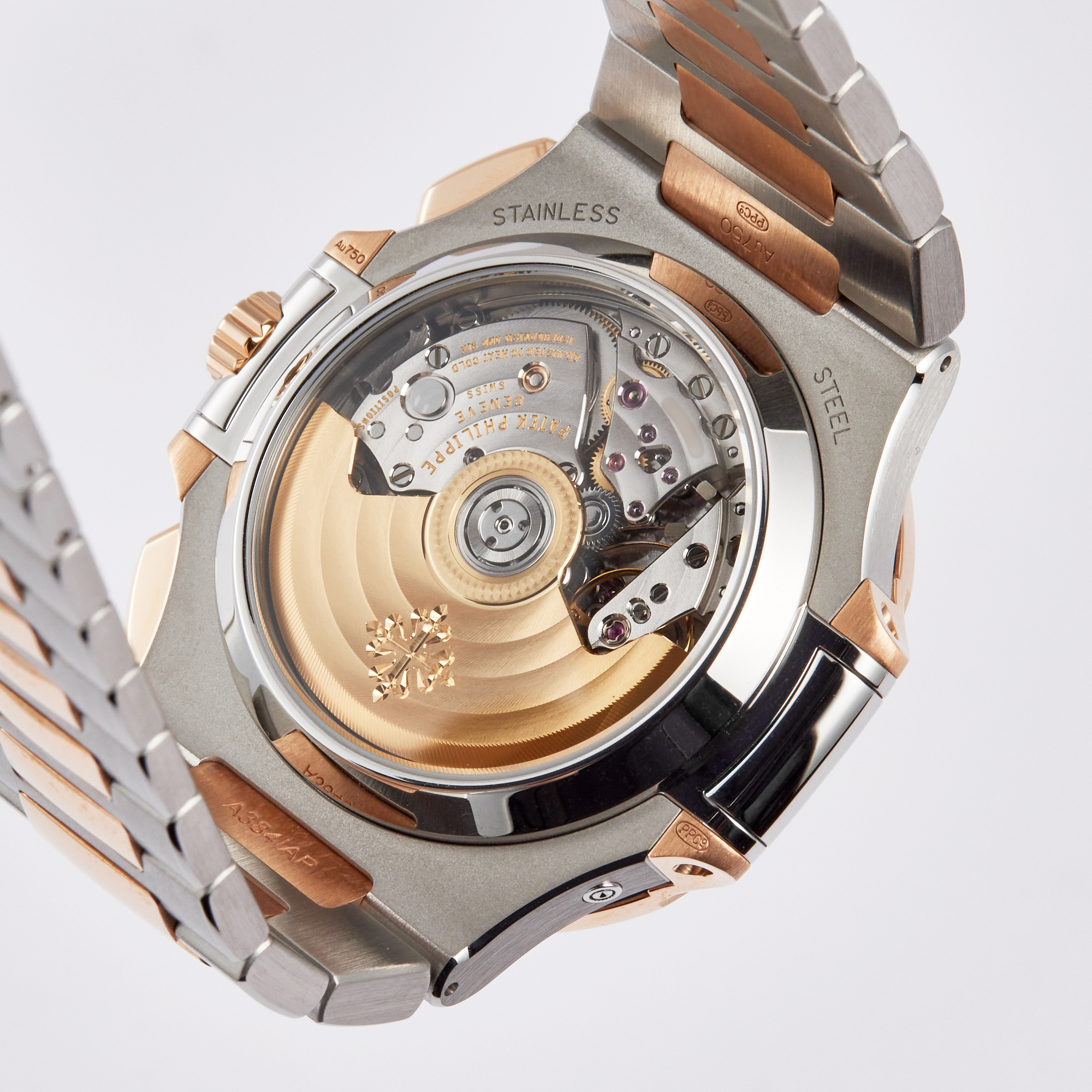Nautilus Chronograph Rose Gold & Steel Blue Dial 40mm Product Image 6