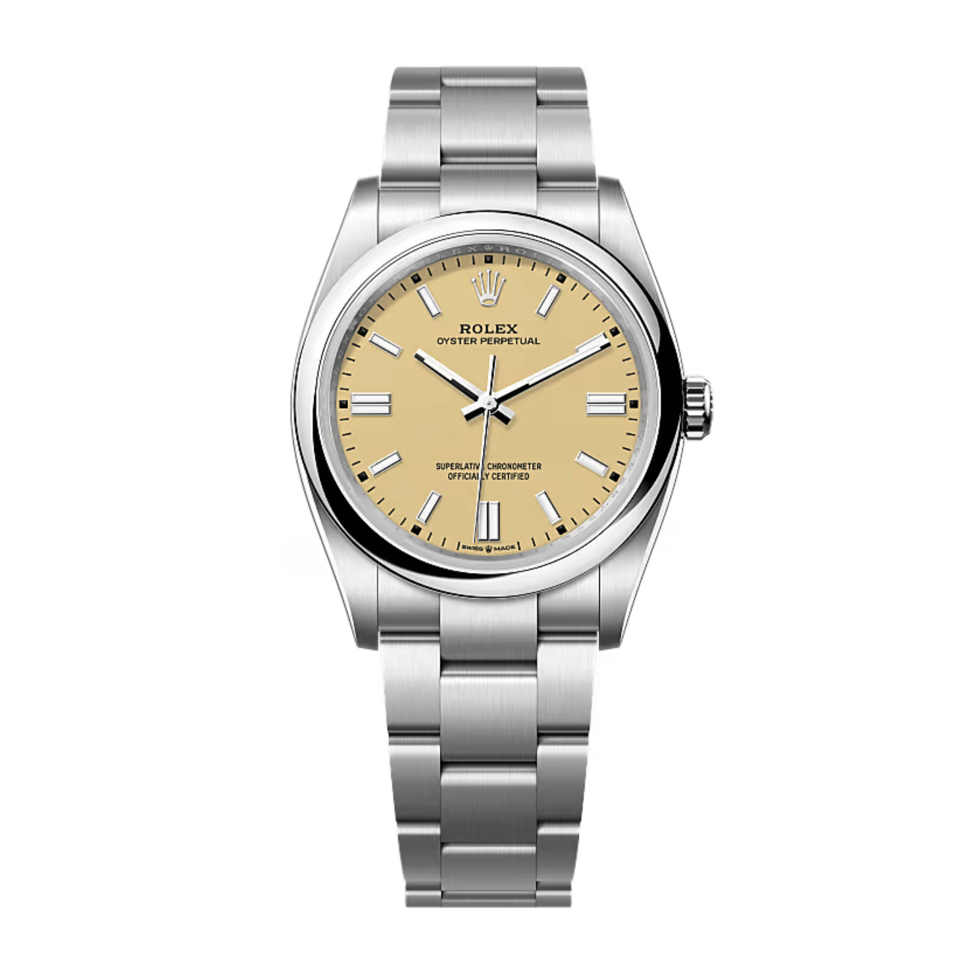 Rolex Oyster Perpetual Steel Candy Pink Dial 41mm 134300-0013