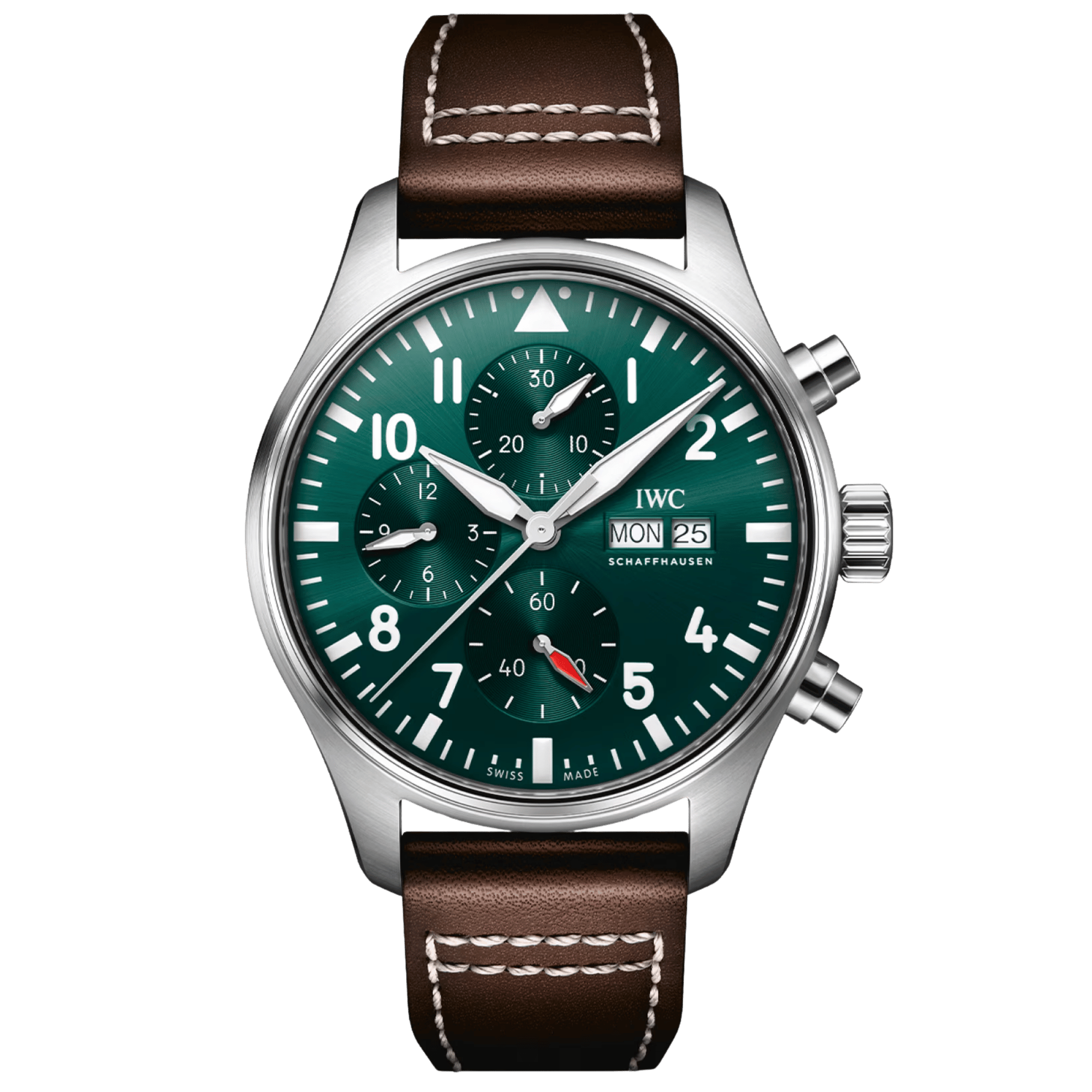 Pilot's Watch Chronograph Steel Green Dial 43mm Product Image 5