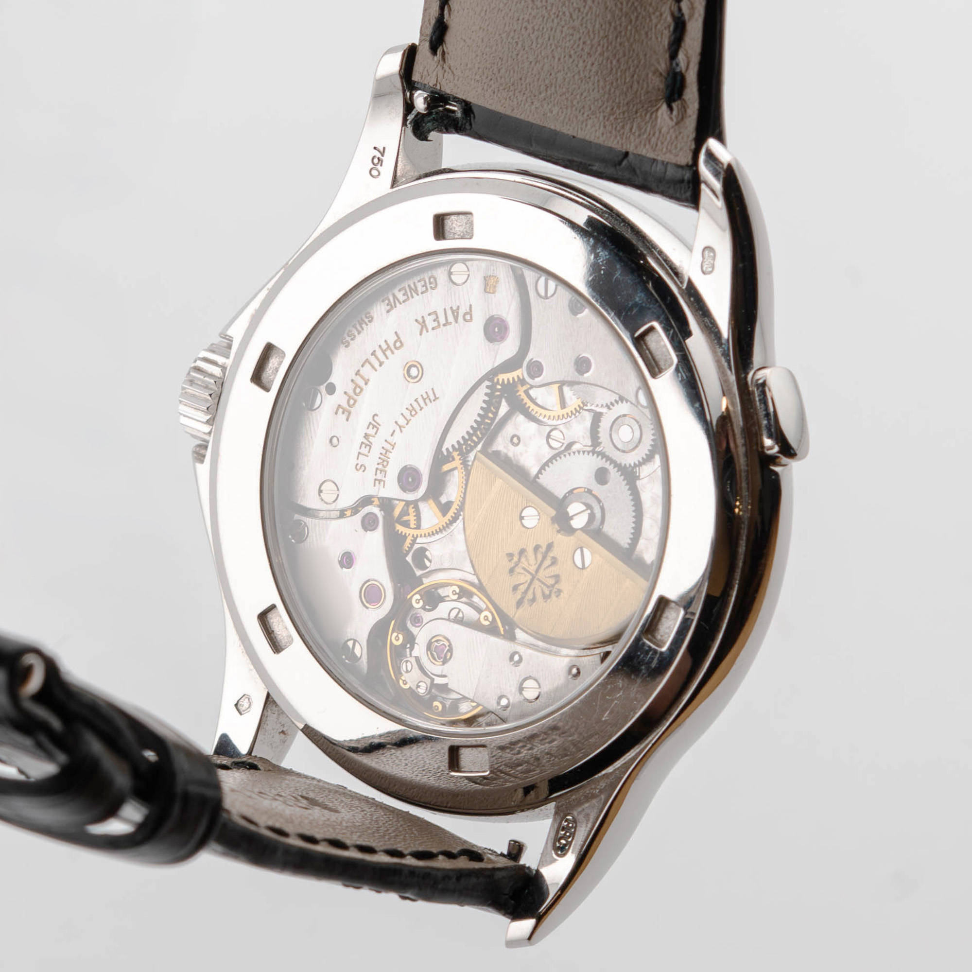 World Time White Gold Silver Dial 37mm Product Image 6