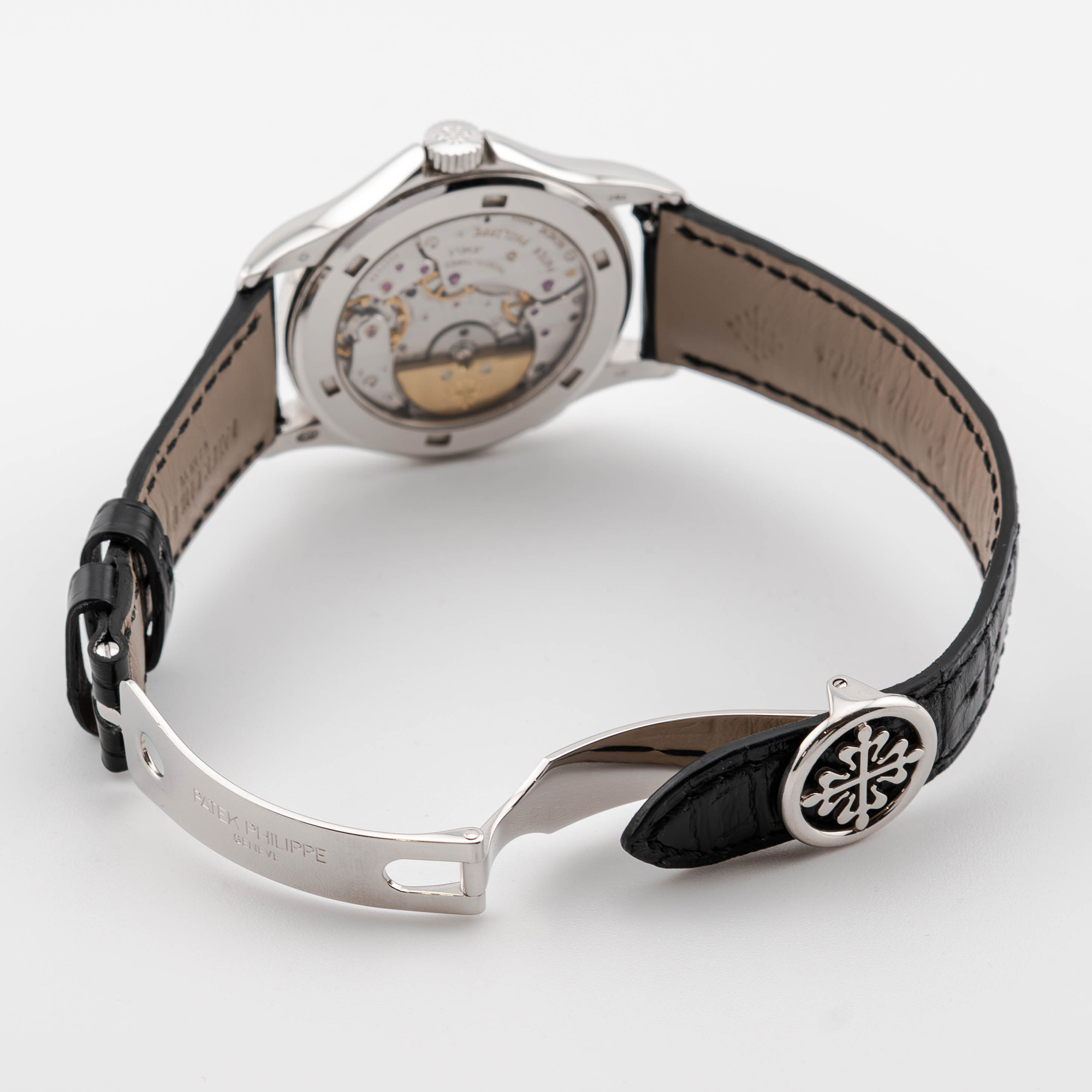 World Time White Gold Silver Dial 37mm Product Image 7