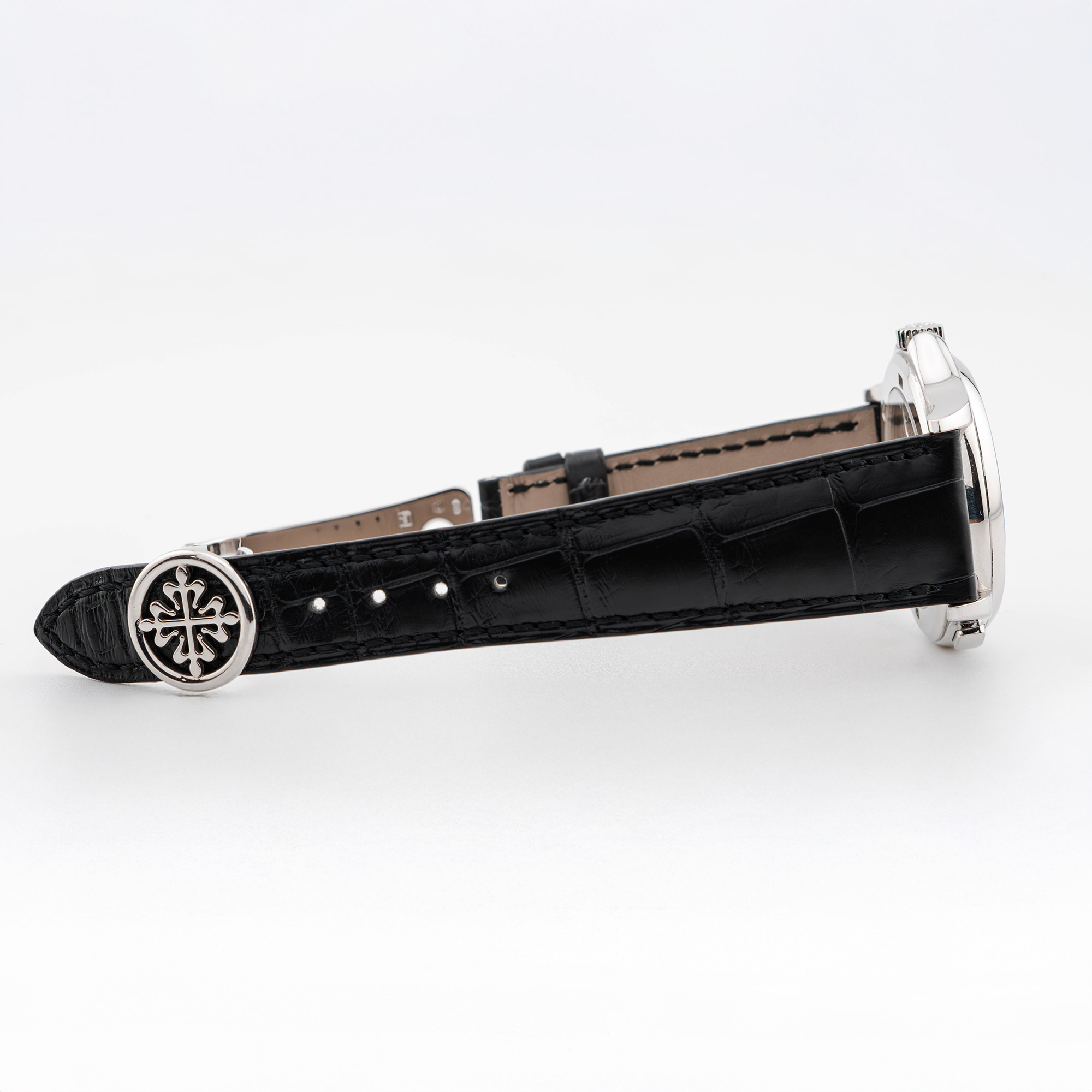World Time White Gold Silver Dial 37mm Product Image 9