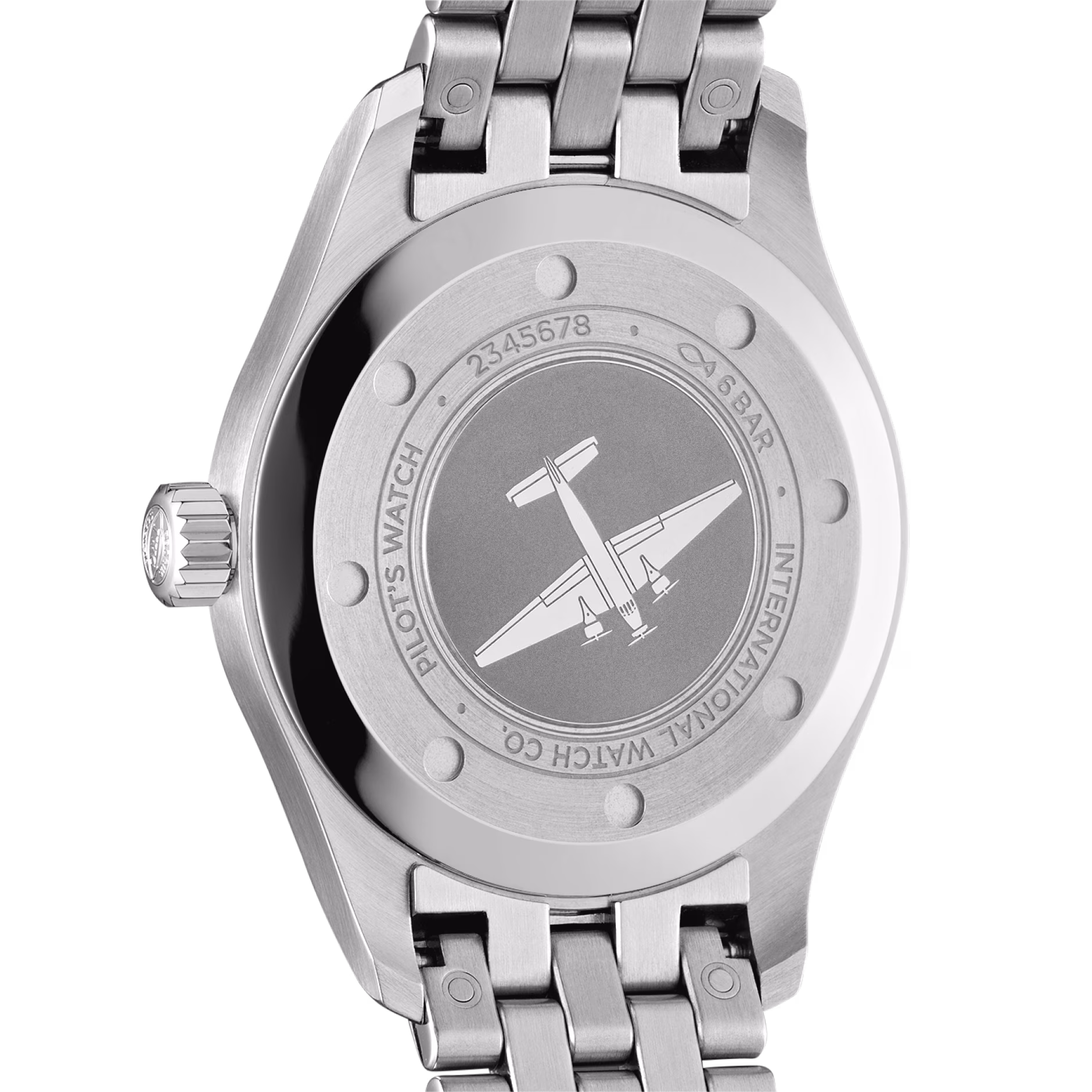 Pilot's Watch Steel Black Dial 36mm Product Image 4