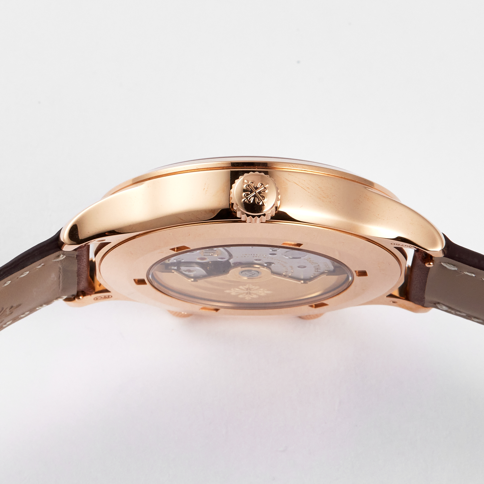 Calatrava Pilot Travel Time Rose Gold Brown Dial 42mm Product Image 4