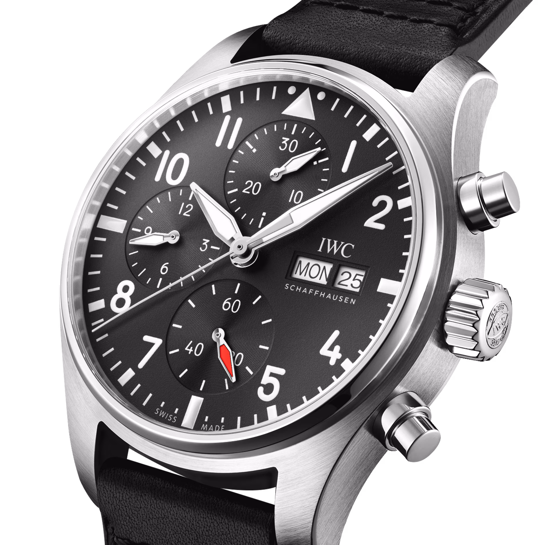 Pilot's Watch Chronograph Steel Black Dial 41mm Product Image 1