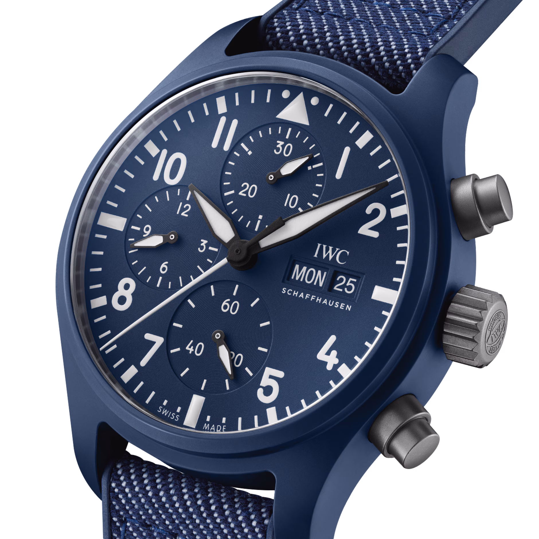 Pilot's Watch Chronograph Top Gun "Oceana" Ceramic Blue Dial 42mm Product Image 1