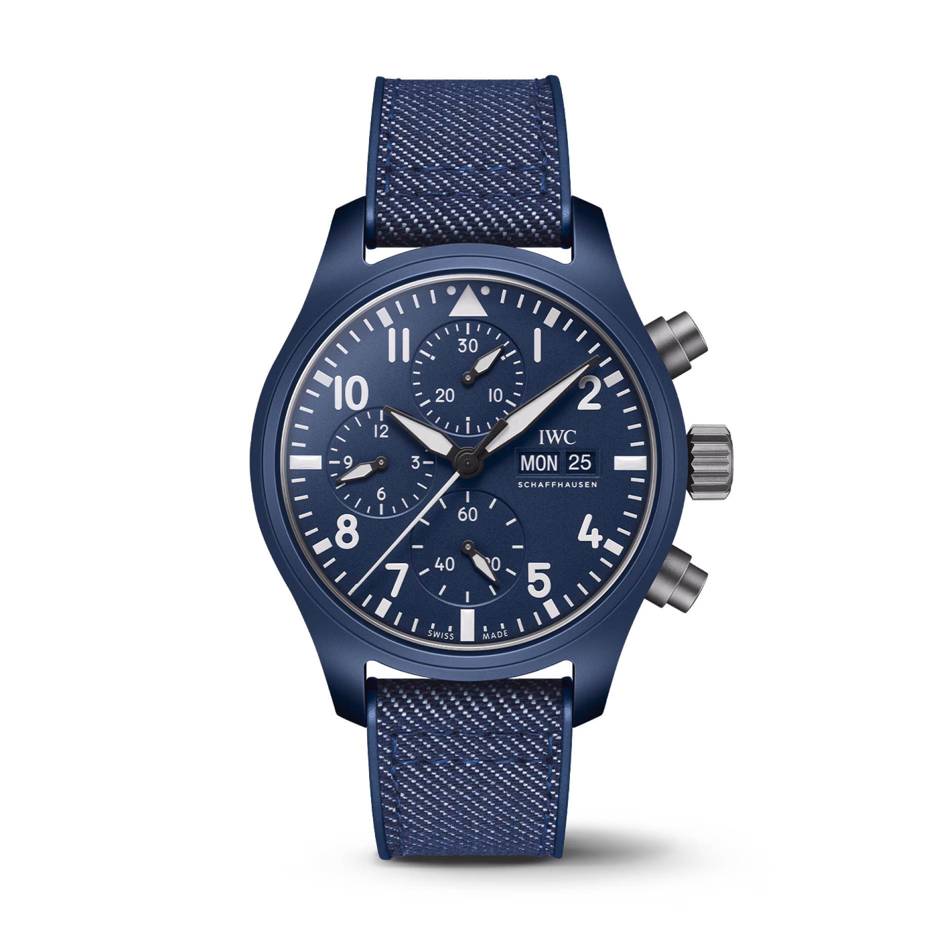 Pilot's Watch Chronograph Top Gun "Oceana" Ceramic Blue Dial 42mm Product Image 5