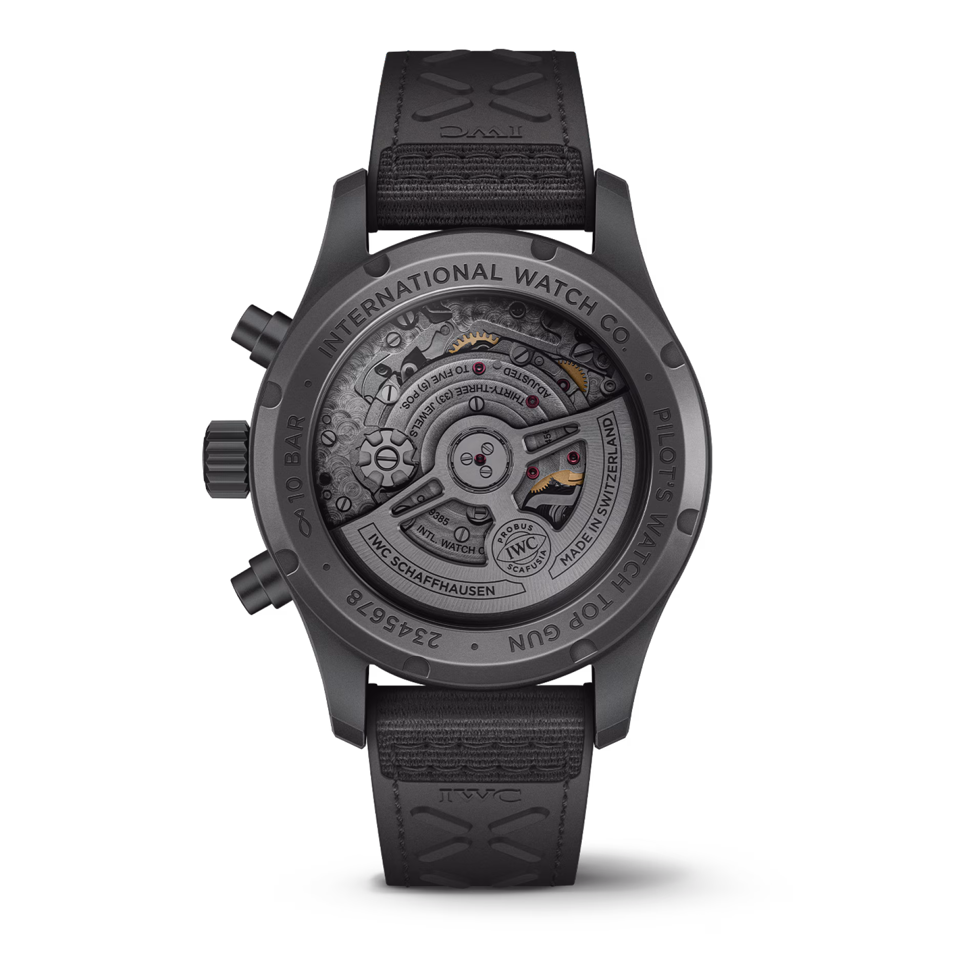 Pilot's Watch Chronograph Top Gun Ceratanium Black Dial 41mm Product Image 2