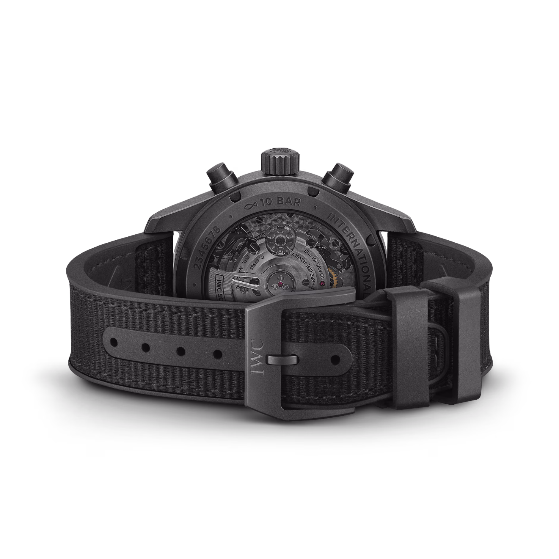 Pilot's Watch Chronograph Top Gun Ceratanium Black Dial 41mm Product Image 3