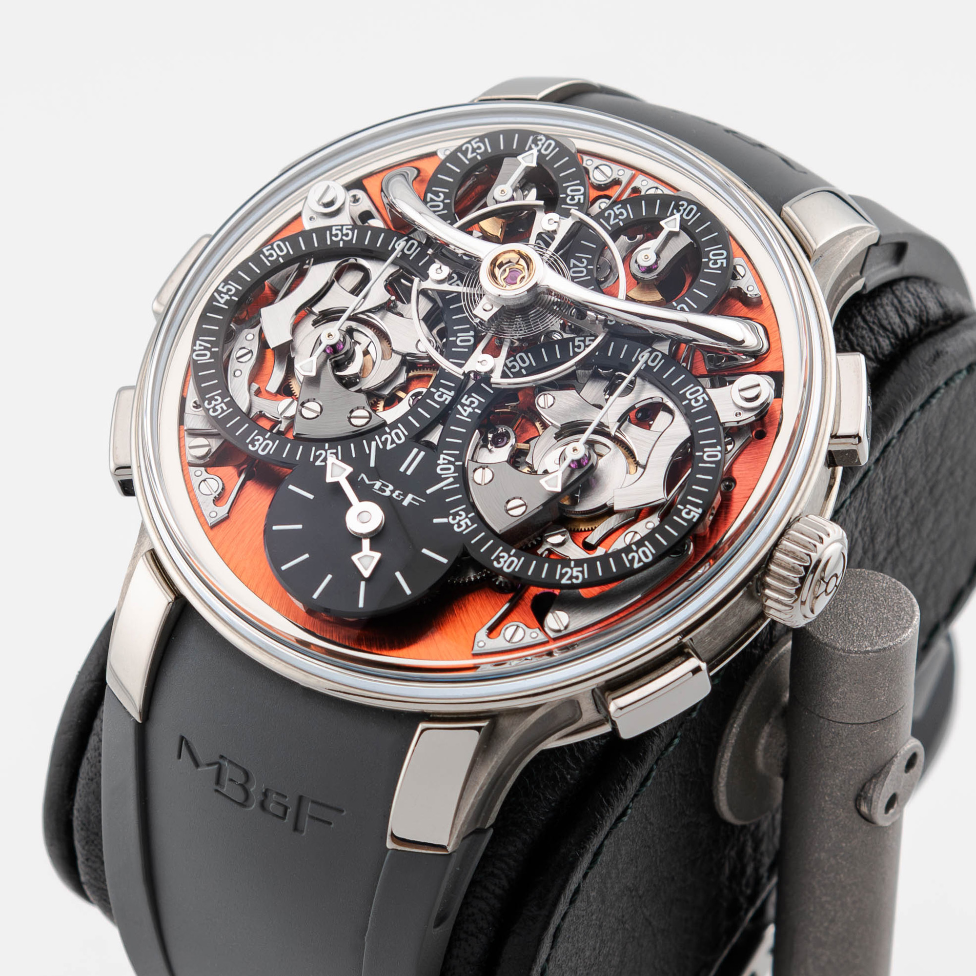Legacy Machine Sequential Evo Zirconium Orange Dial 44mm Product Image 1
