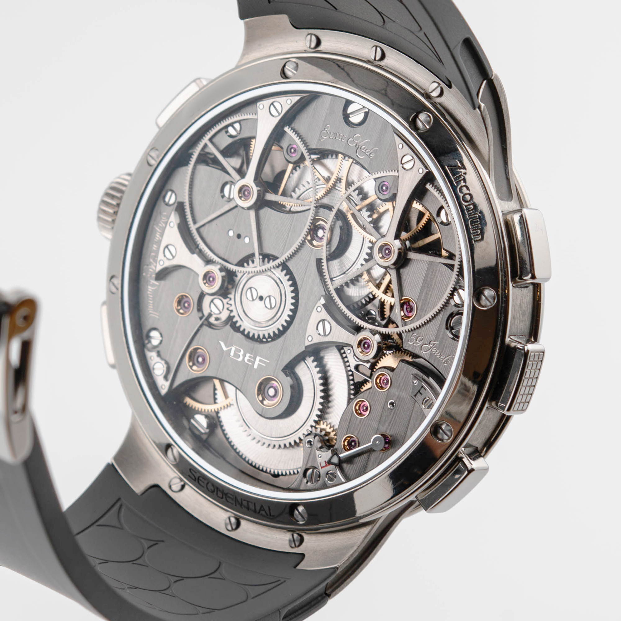 Legacy Machine Sequential Evo Zirconium Orange Dial 44mm Product Image 6
