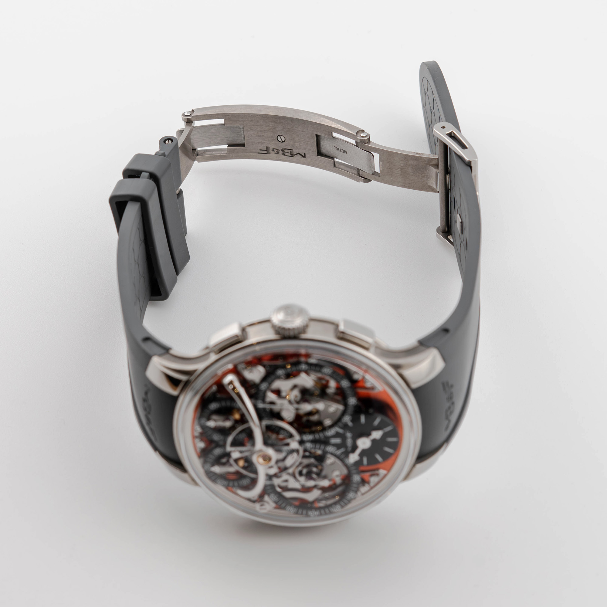 Legacy Machine Sequential Evo Zirconium Orange Dial 44mm Product Image 8