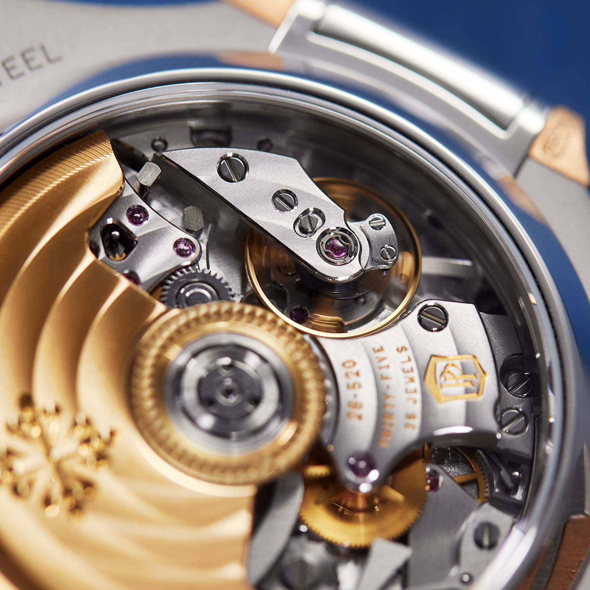 Nautilus Chronograph Rose Gold & Steel Blue Dial 40mm Product Image