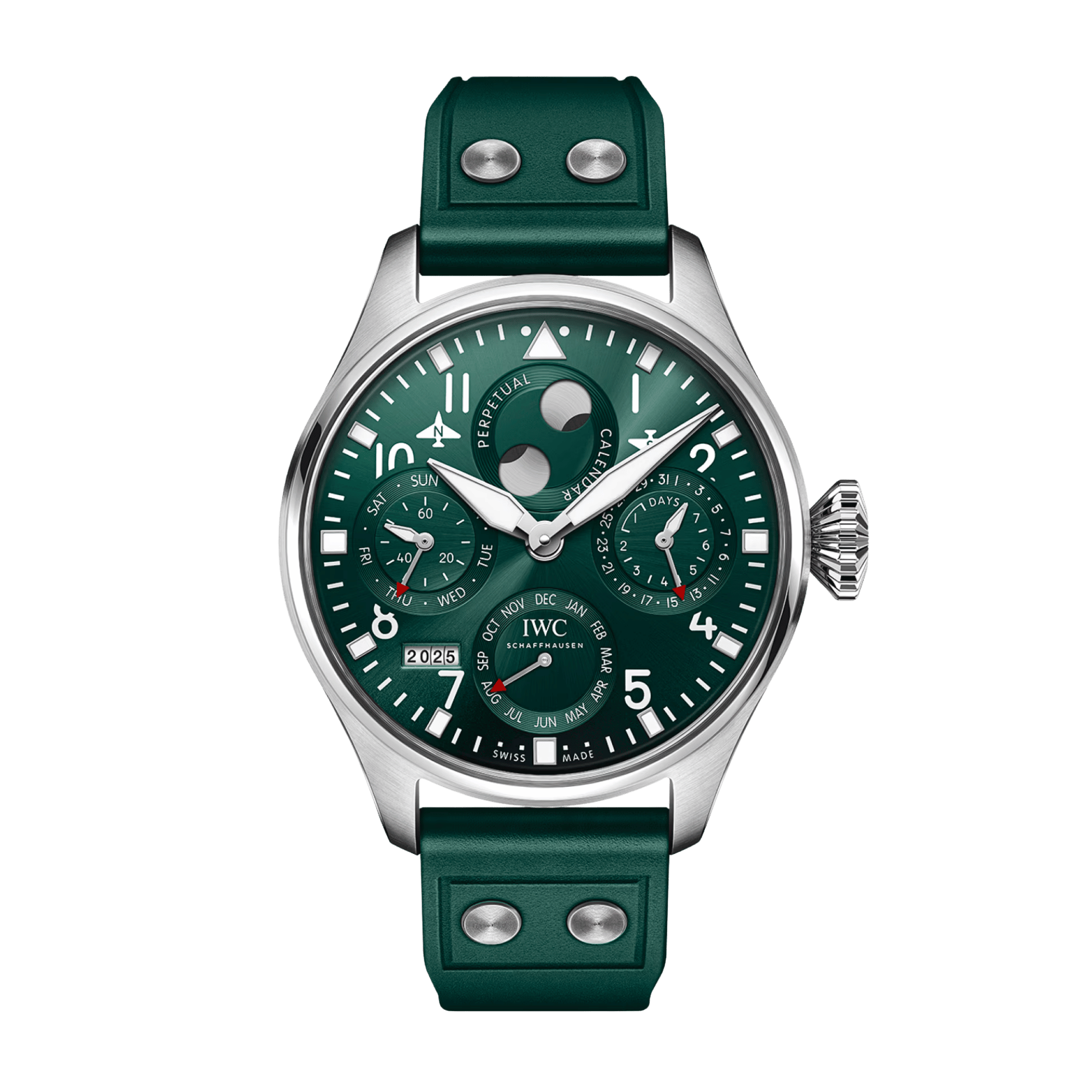 Big Pilot's Watch Perpetual Calendar Steel Green Dial 46mm Product Image