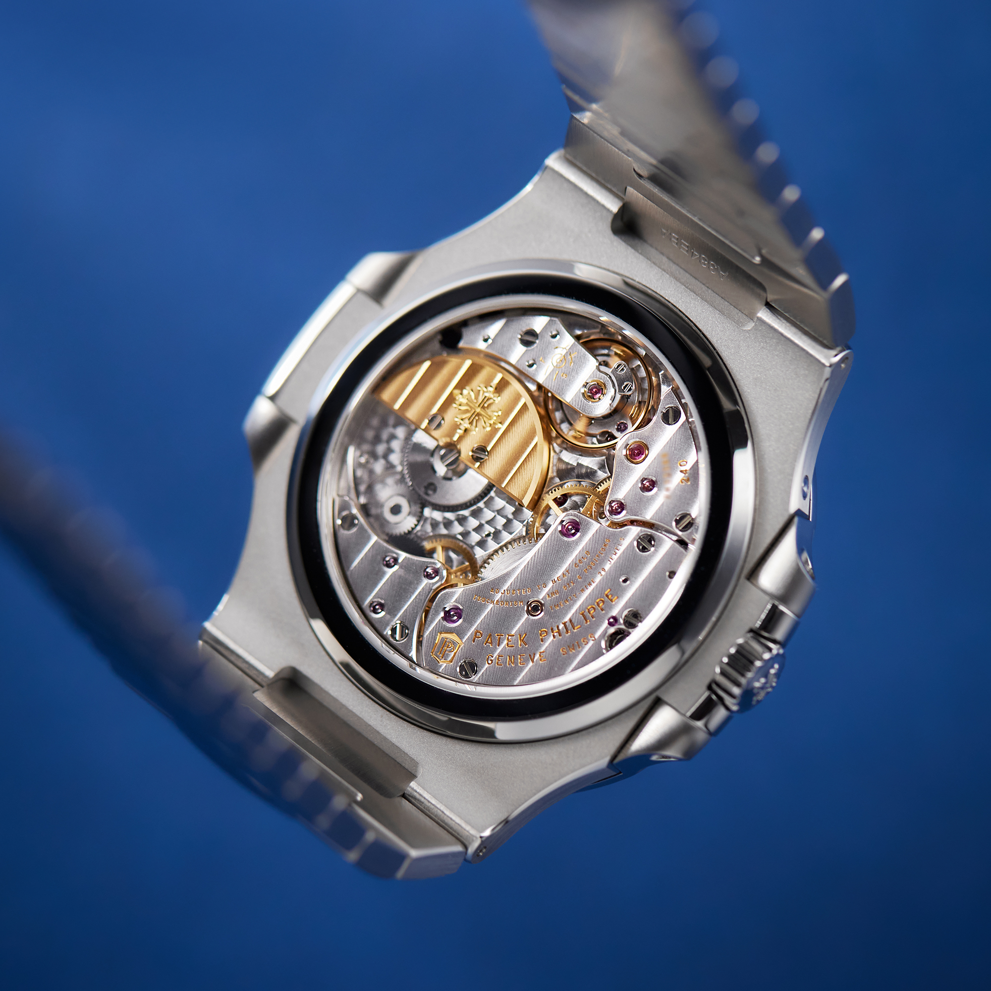 Nautilus Moonphase Steel Blue Dial 40mm Product Image