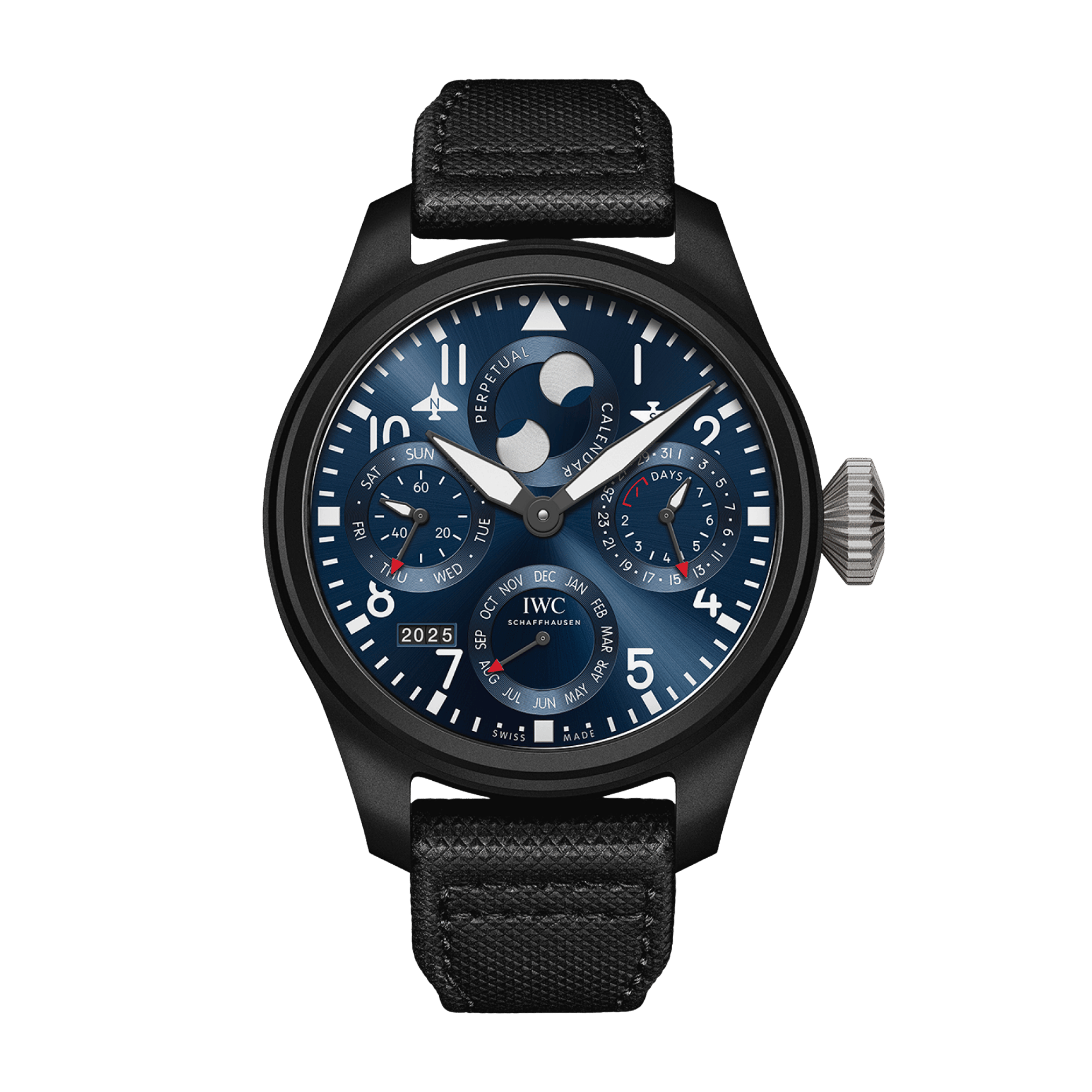 Big Pilot's Watch Perpetual Calendar "Rodeo Drive" Ceramic Blue Dial 46mm Product Image