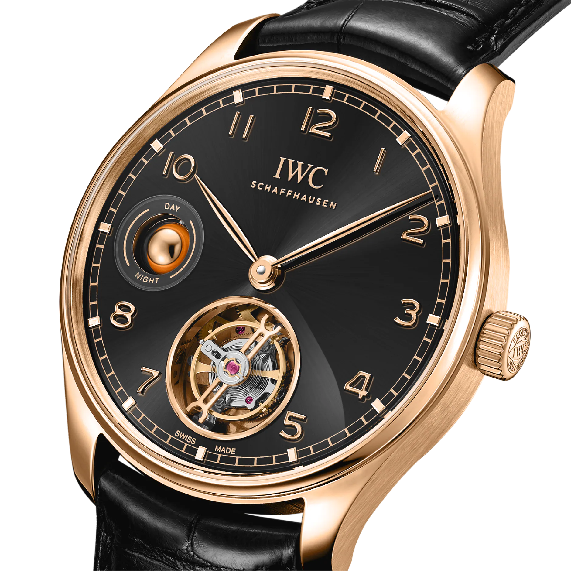 Portugieser Tourbillon Day & Night Armour Gold Black Dial 42mm Product Image 1