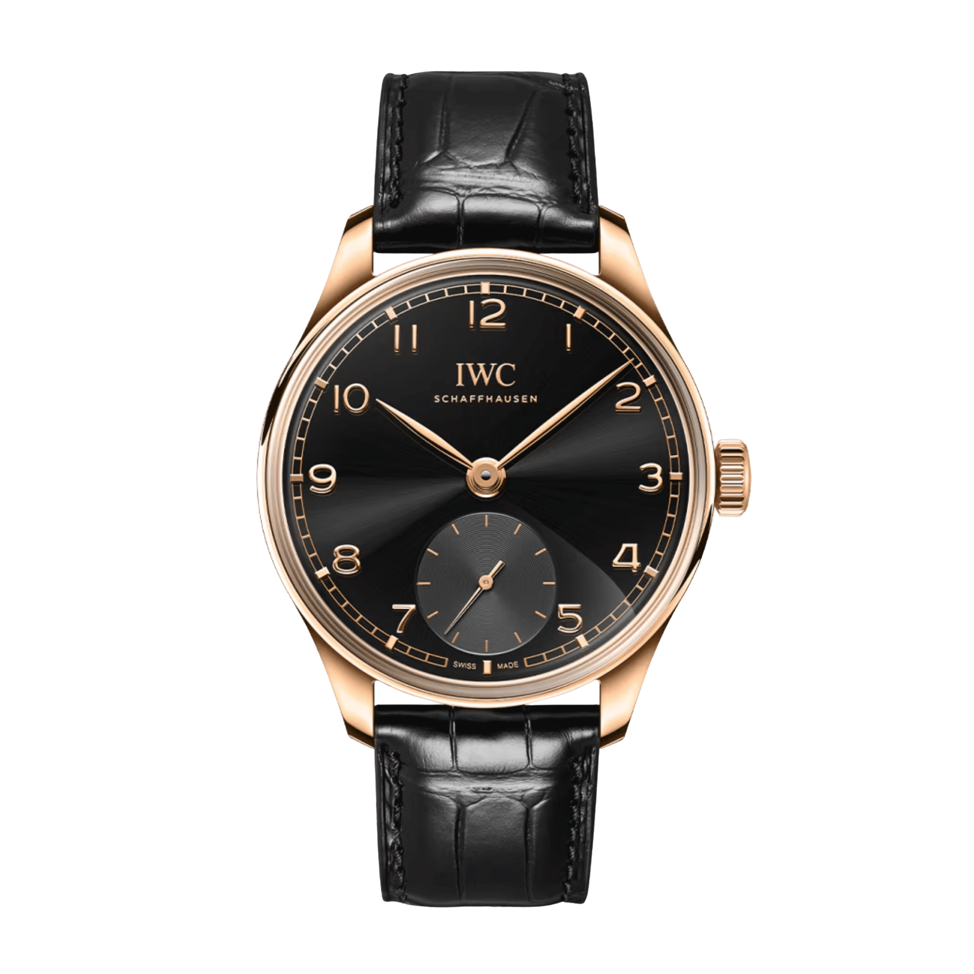 Portugieser Rose Gold Black Dial 40mm Product Image