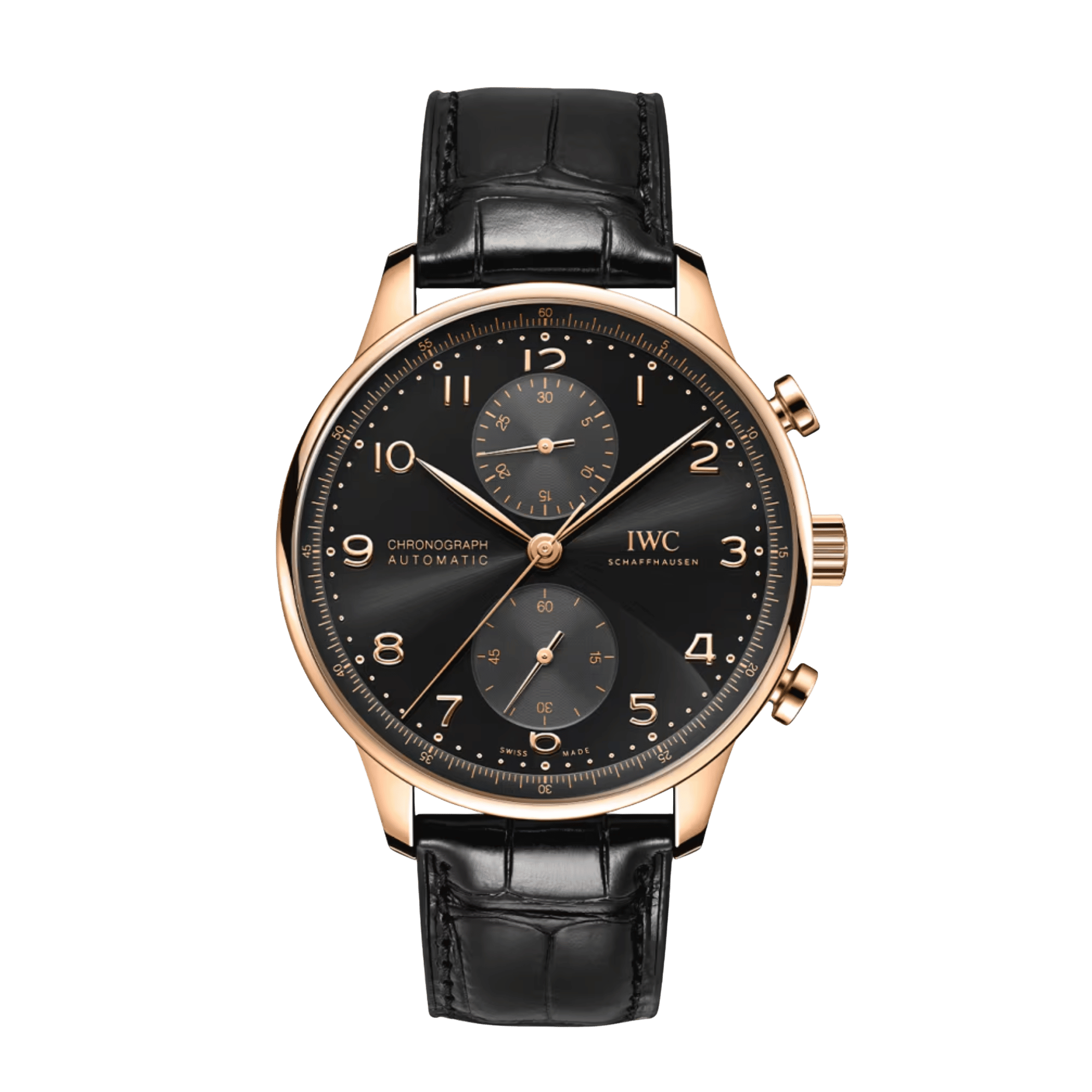 Portugieser Chronograph Rose Gold Black Dial 41mm Product Image