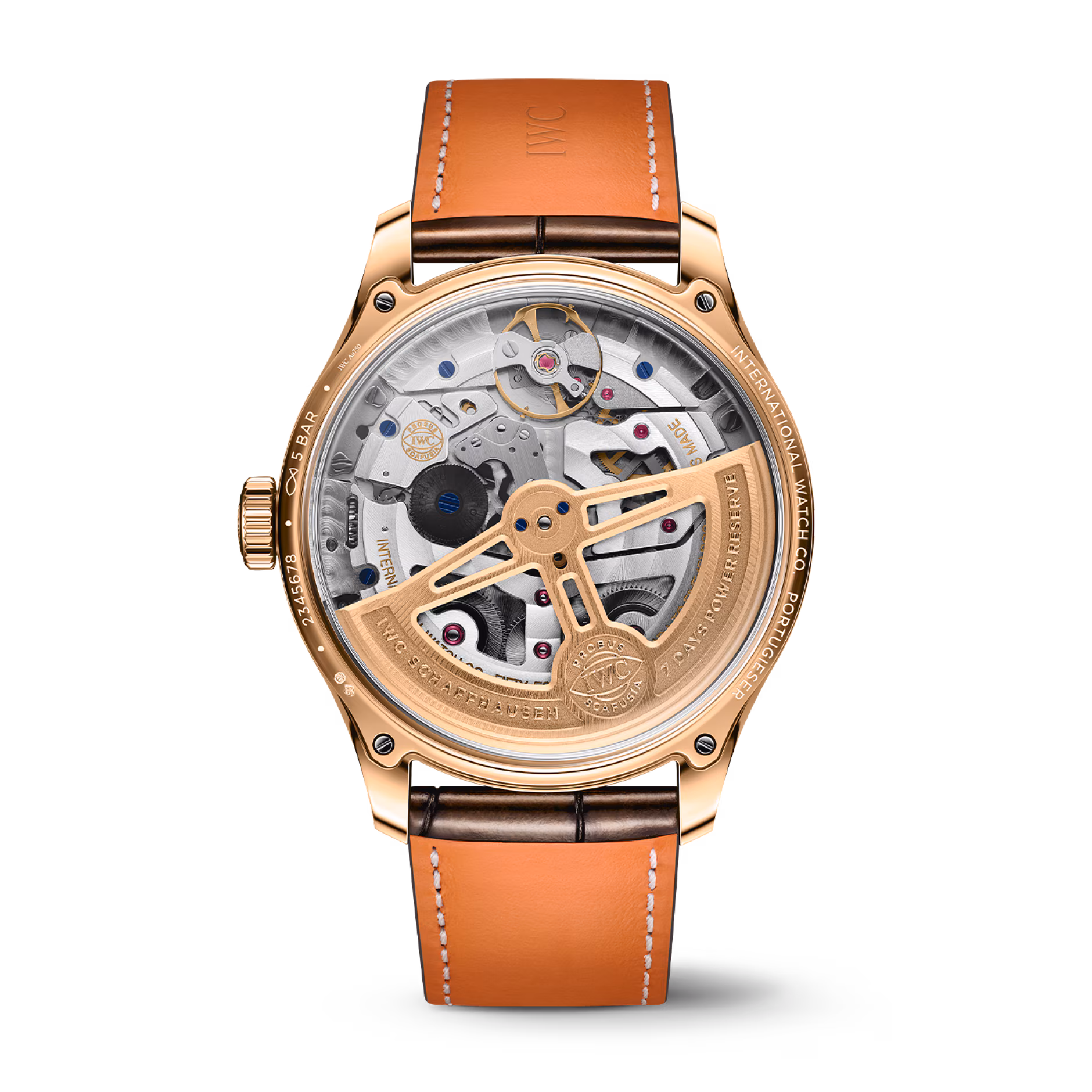 Portugieser Perpetual Calendar Armour Gold Silver Dial 44mm Product Image 2