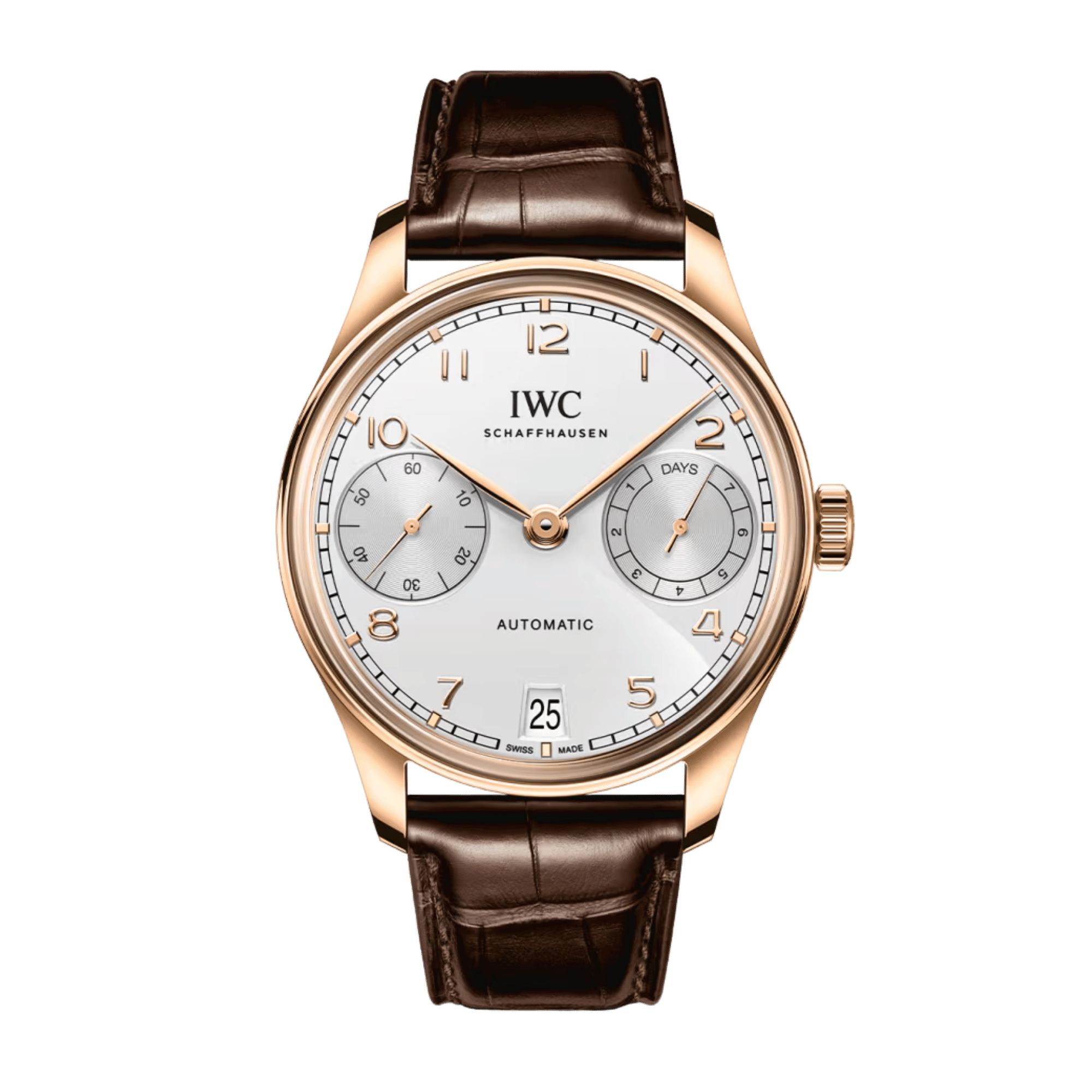 Portugieser Rose Gold White Dial 42mm Product Image