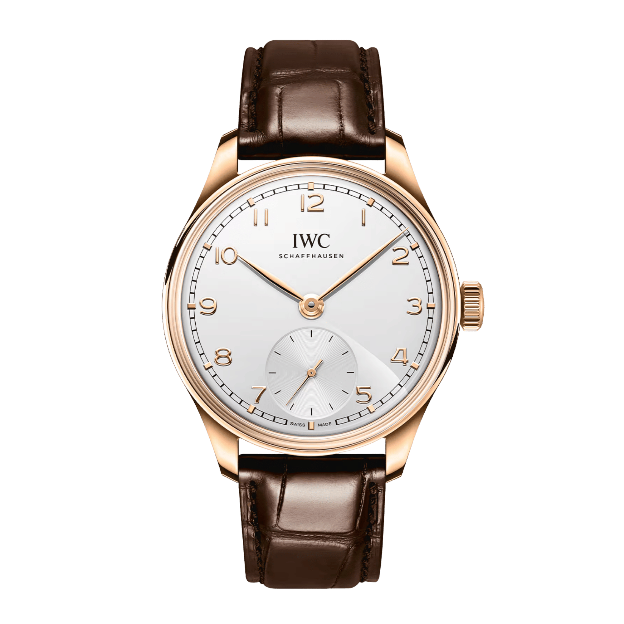Portugieser Rose Gold Silver Dial 40mm Product Image