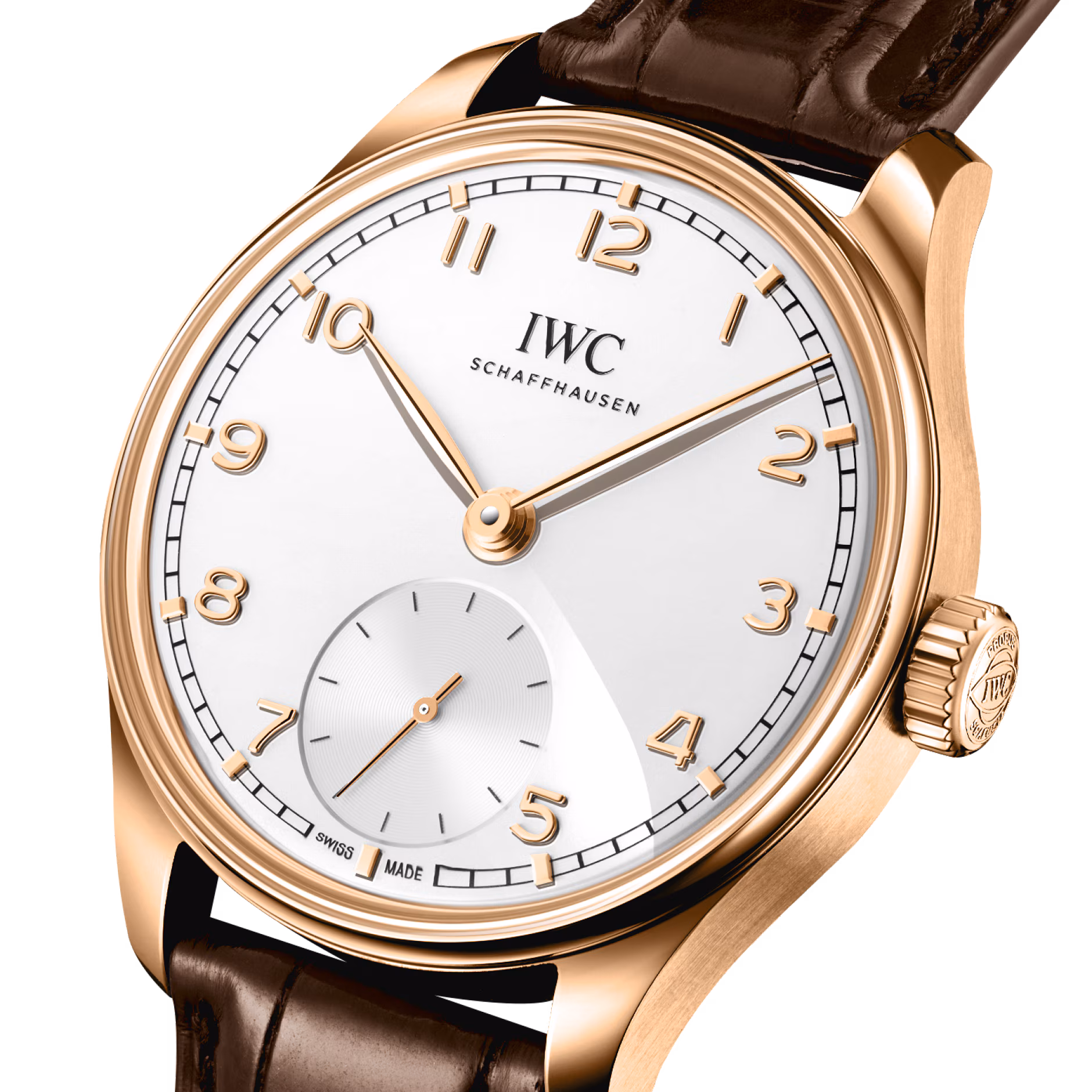 Portugieser Rose Gold Silver Dial 40mm Product Image 1