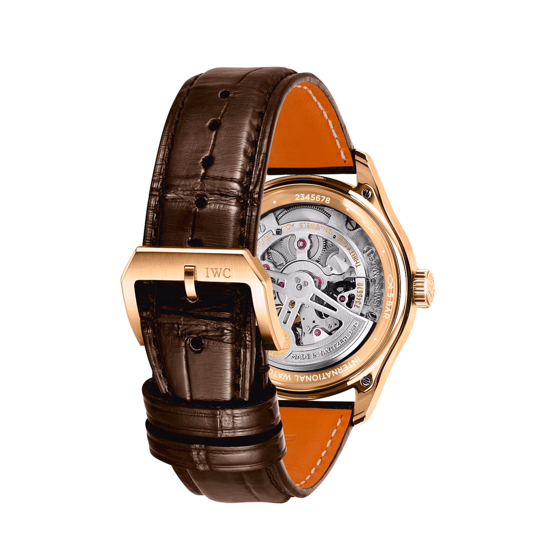 Portugieser Rose Gold Silver Dial 40mm Product Image 3