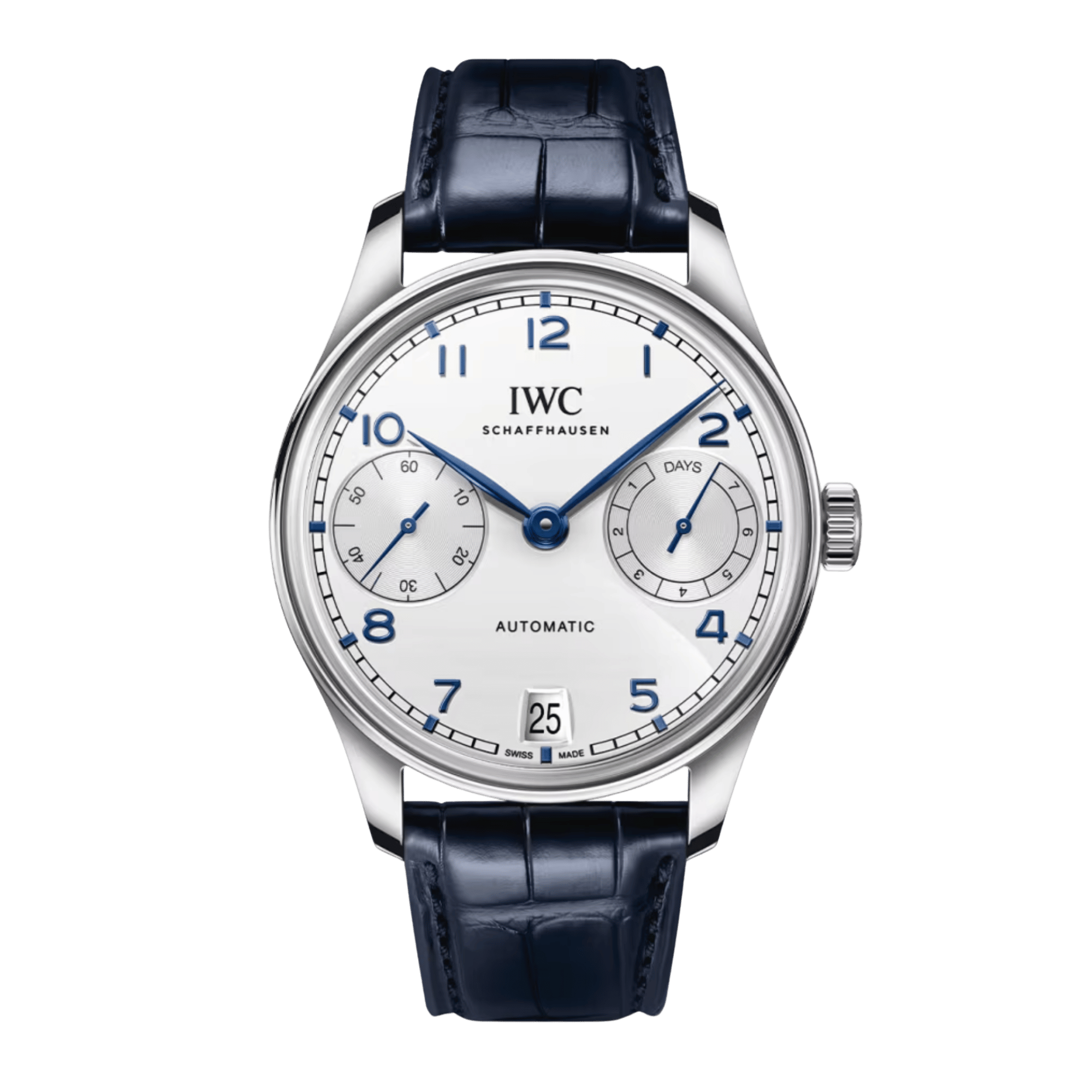 IWC Portugieser Rose Gold Silver Dial 40mm IW358404 Make an