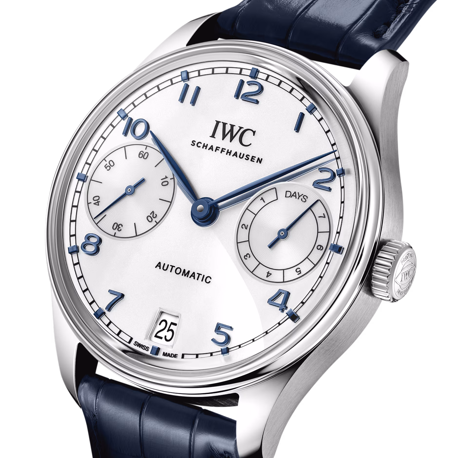 Portugieser Steel Silver Dial 42mm Product Image 1